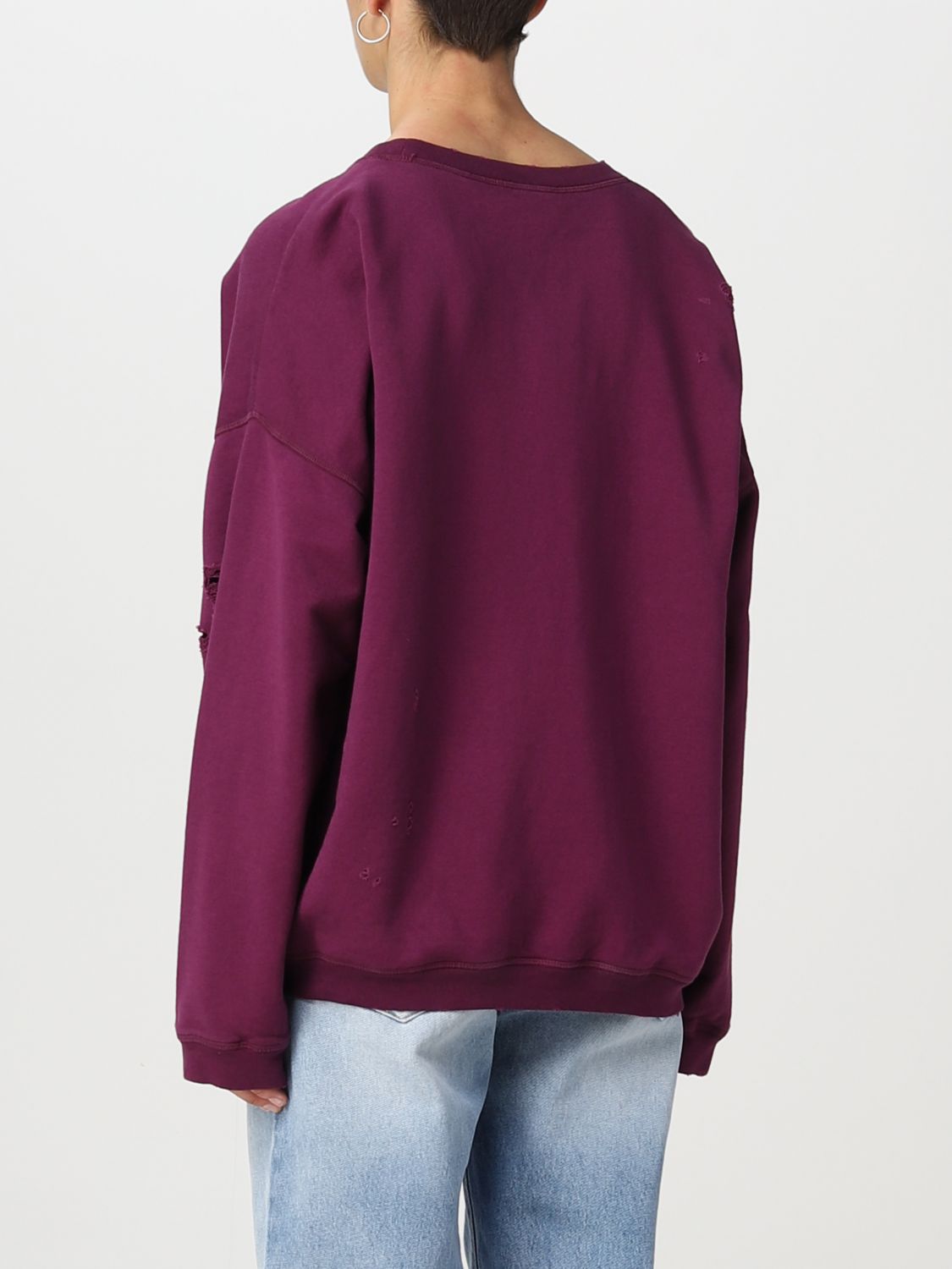 DSQUARED2: sweatshirt for woman - Violet Dsquared2 sweatshirt S75GU0444S25539 online on GIGLIO.COM