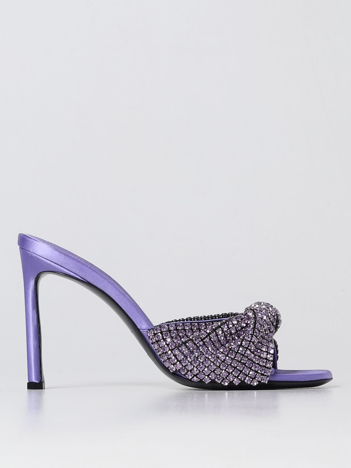 Shop Sergio Rossi Heeled Sandals  Woman Color Violet