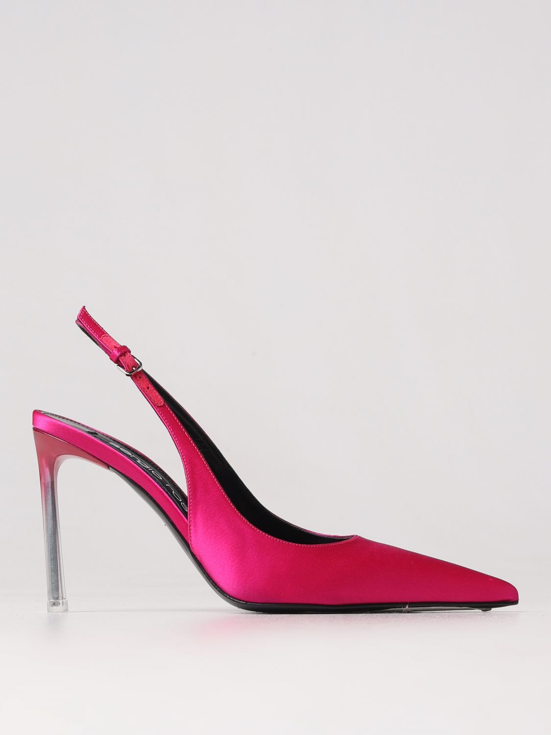 Shop Sergio Rossi High Heel Shoes  Woman Color Fuchsia
