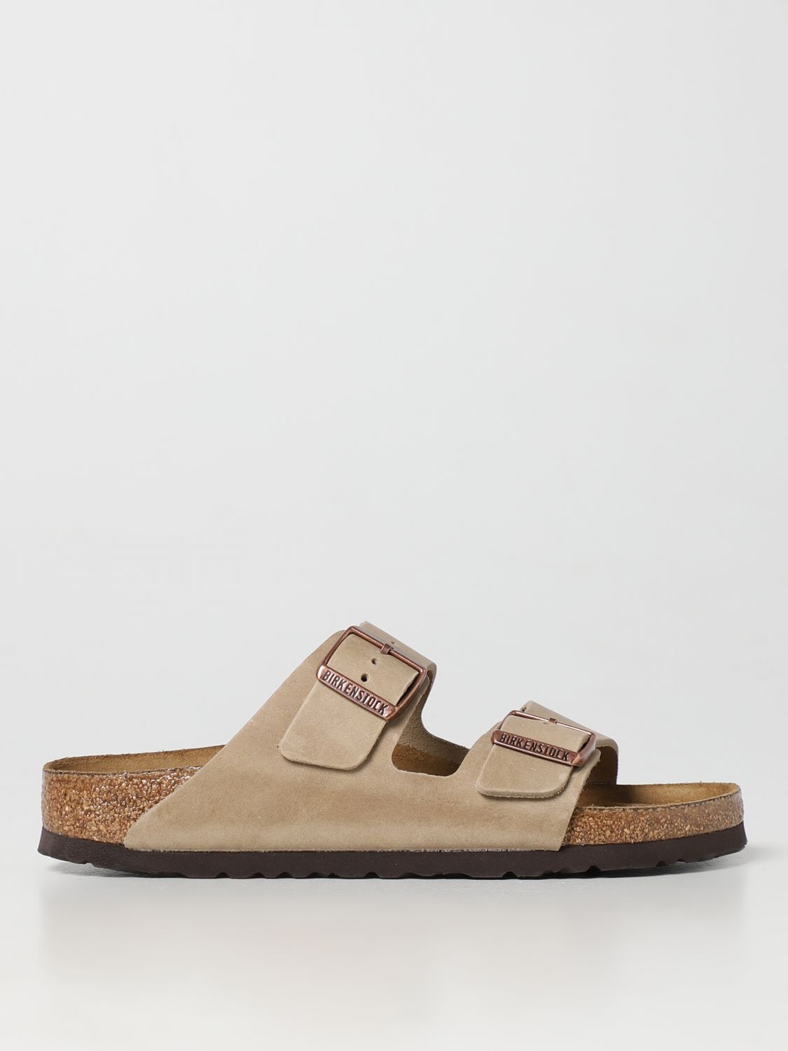 flat sandals for woman - Tobacco | Birkenstock flat 552813 on GIGLIO.COM