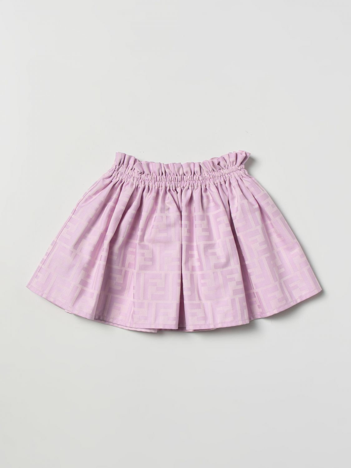 FENDI KIDS: skirt for baby - Pink | Fendi Kids skirt BFE024ALO6 online ...