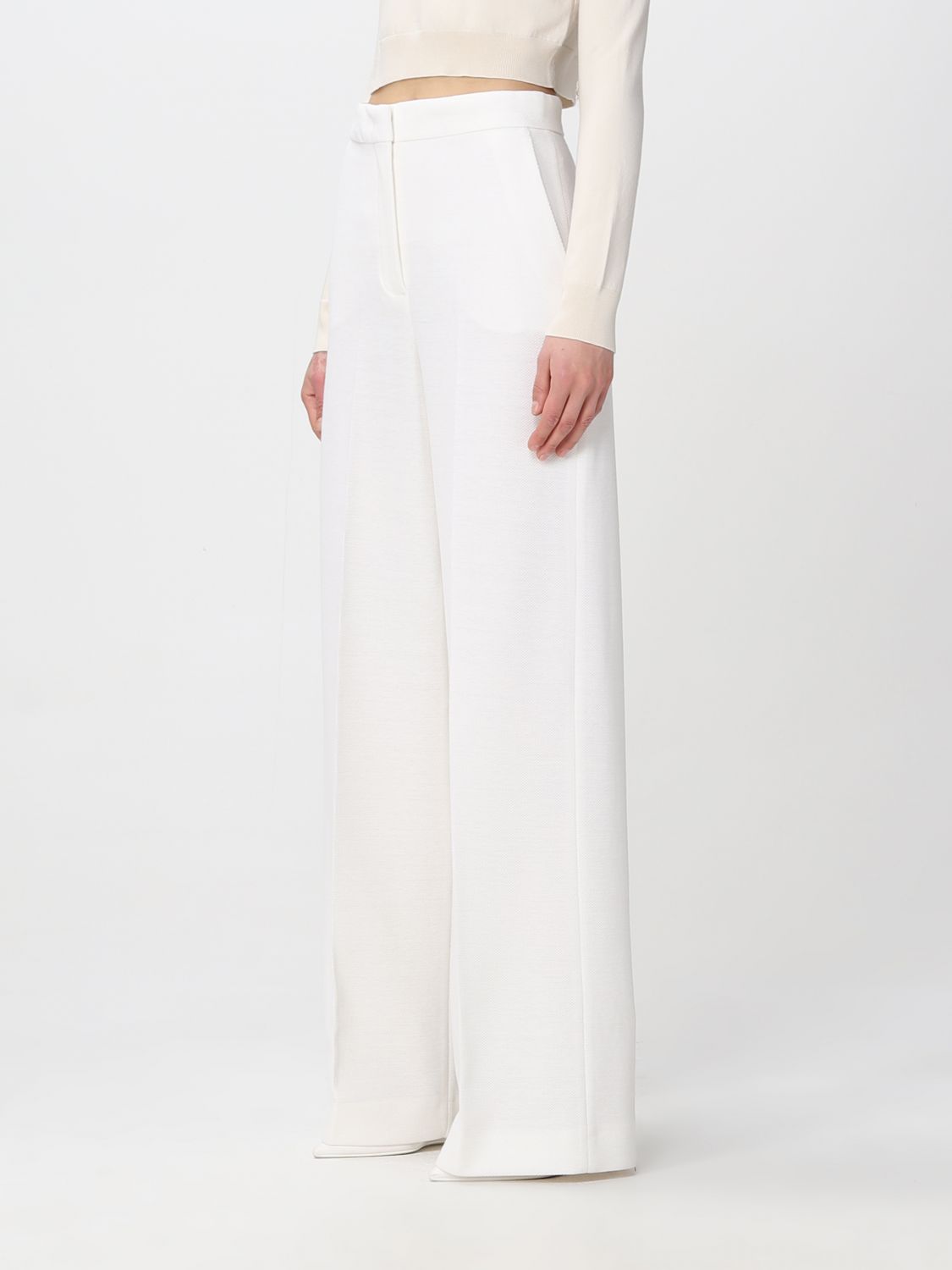 MAX MARA: pants for woman - White | Max Mara pants 2317810531600 online ...