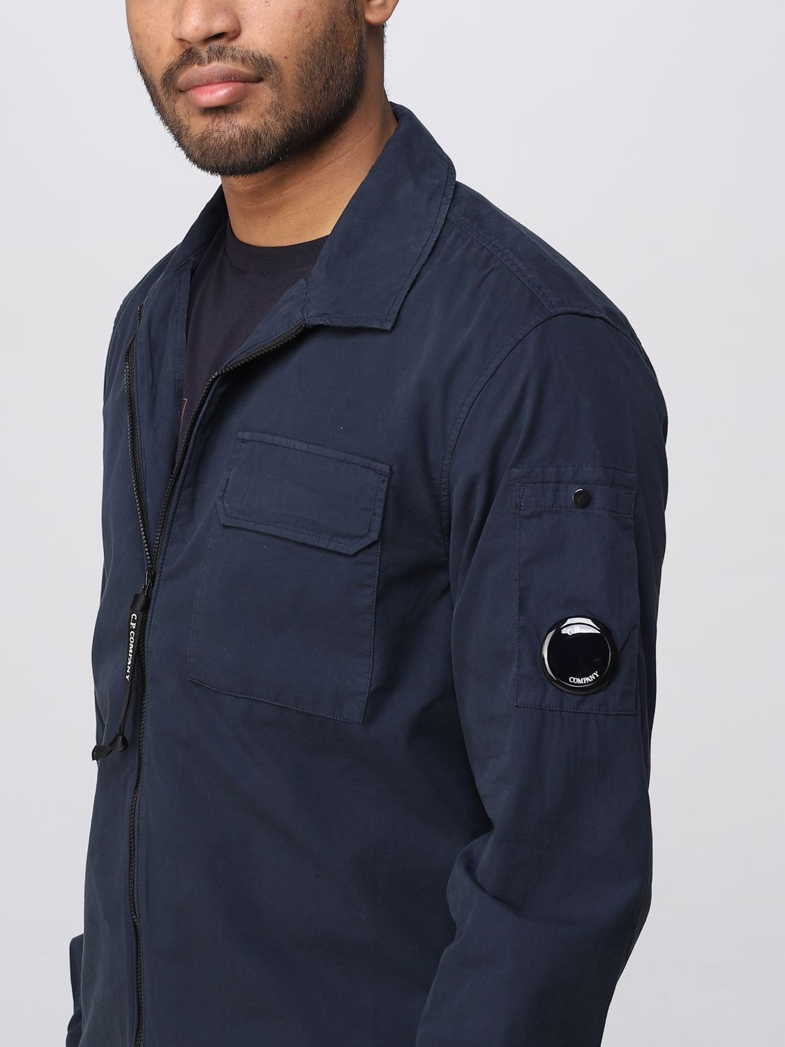 inschakelen Kiwi Lauw C.P. COMPANY: jacket for man - Blue | C.p. Company jacket 14CMSH158A002824G  online on GIGLIO.COM