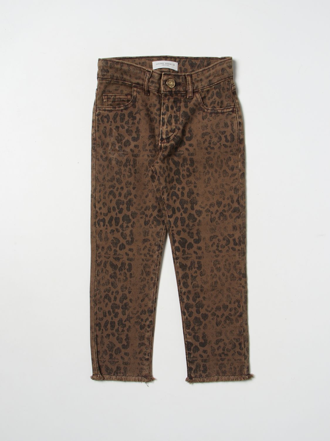Golden Goose Trousers  Kids Colour Brown