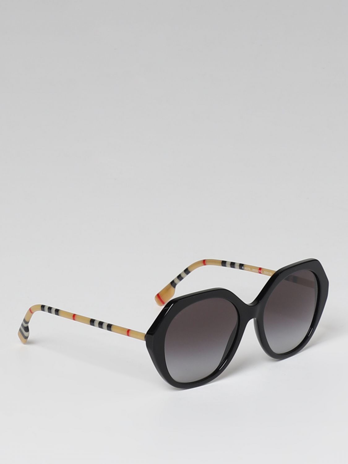 BURBERRY: sunglasses for woman - Grey | Burberry sunglasses BE4375 online  on 