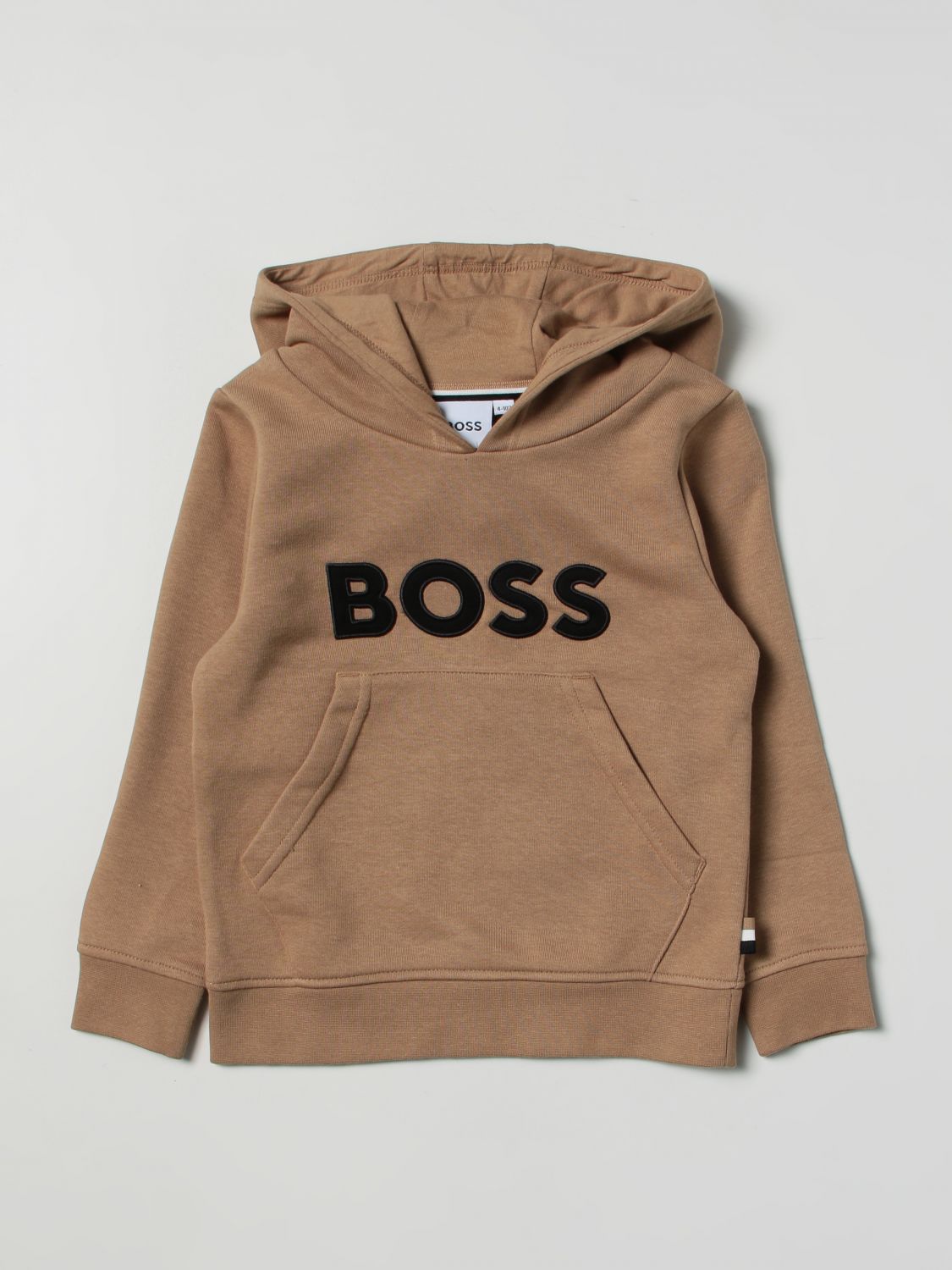 Bosswear Pullover Boss Kidswear Kinder Farbe Beige