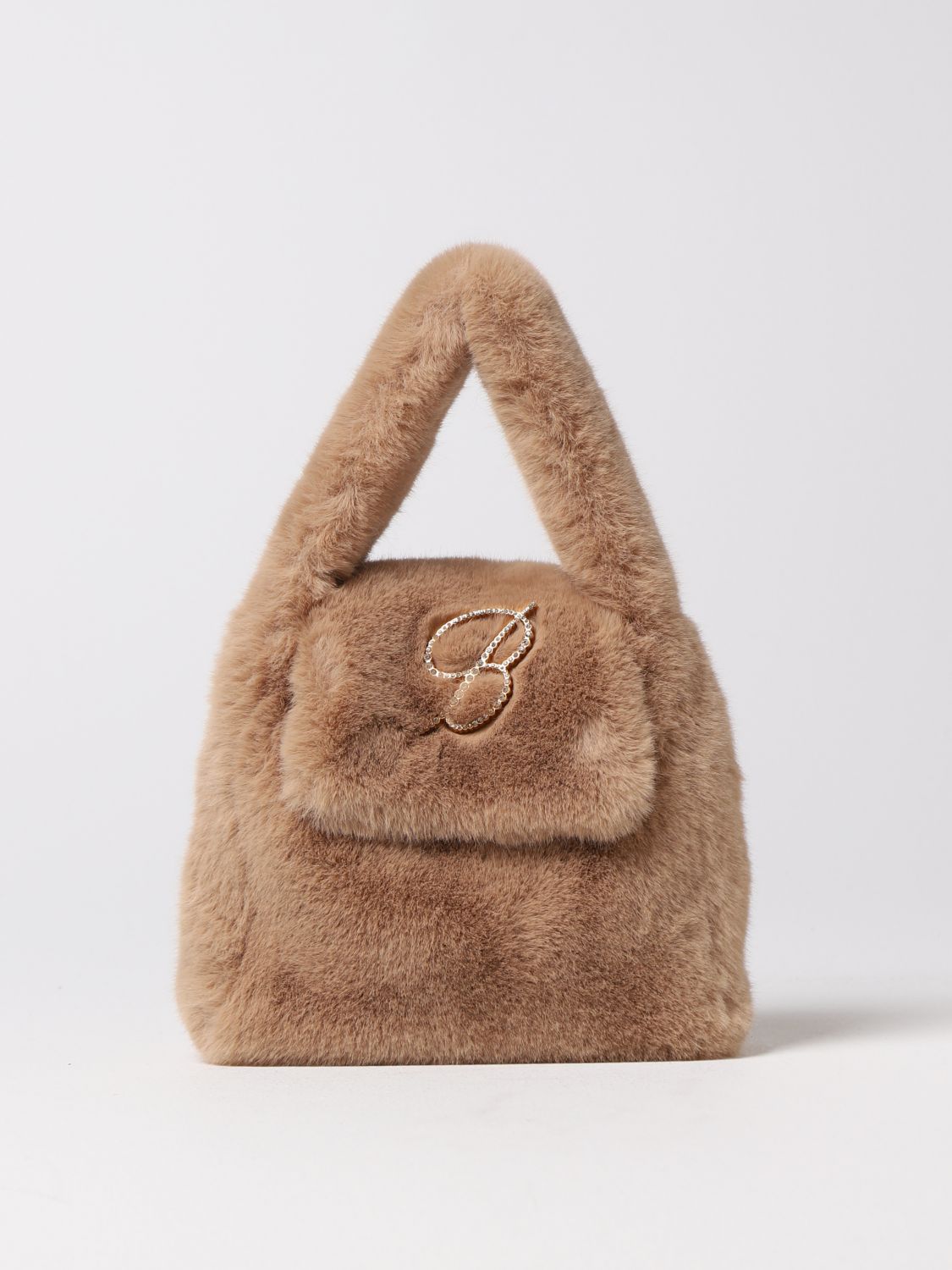 Mini sac à main Blumarine: Mini sac à main Blumarine femme chameau 1