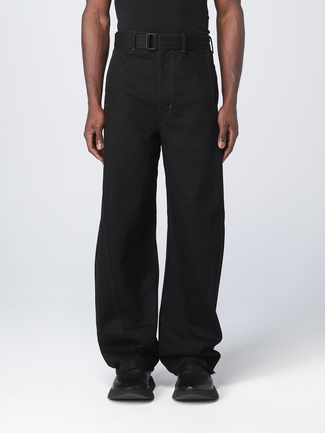 LEMAIRE: jeans for man - Black | Lemaire jeans PA326LD1000 online on ...