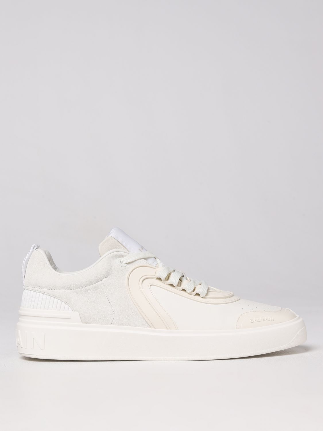 BALMAIN: sneakers for man - White | Balmain sneakers AM1VI2912LTLC ...