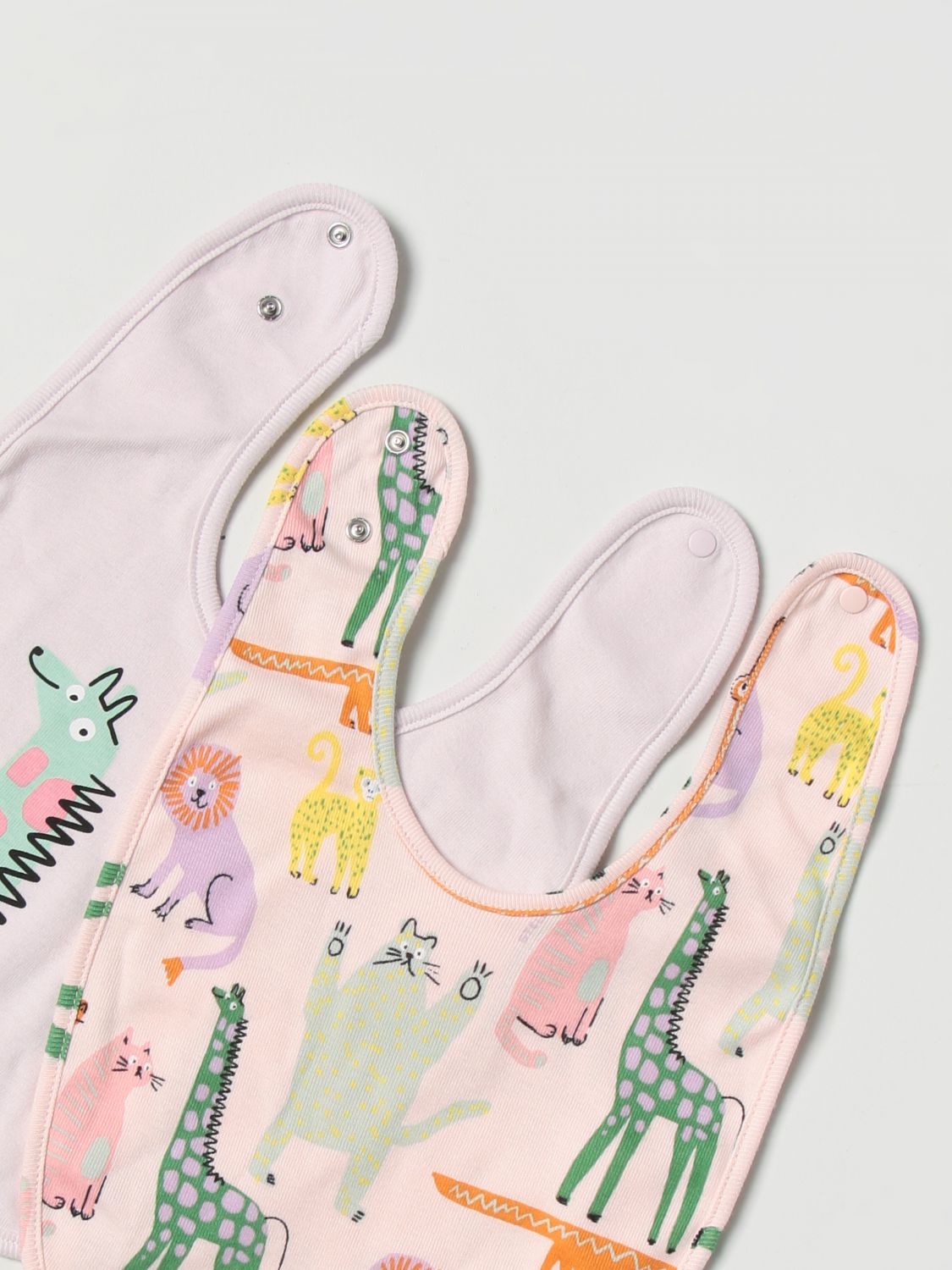 STELLA MCCARTNEY KIDS: bib for kids - Pink | Stella Mccartney Kids bib ...