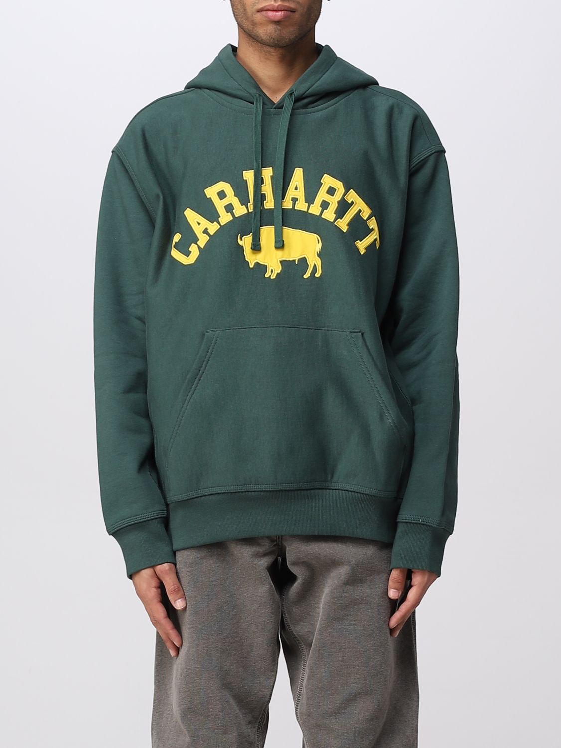 CARHARTT WIP: sweatshirt for man - Green | Carhartt Wip sweatshirt ...