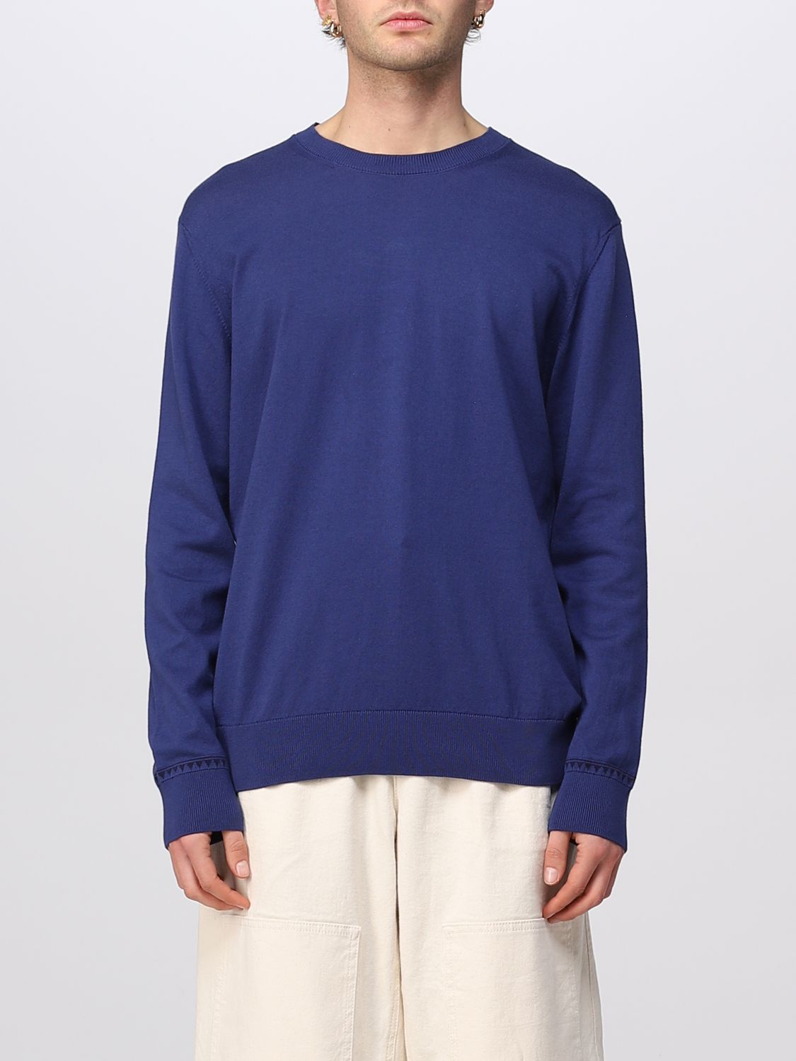 ETRO: sweater for man - Blue | Etro sweater 1M5009400 online on GIGLIO.COM