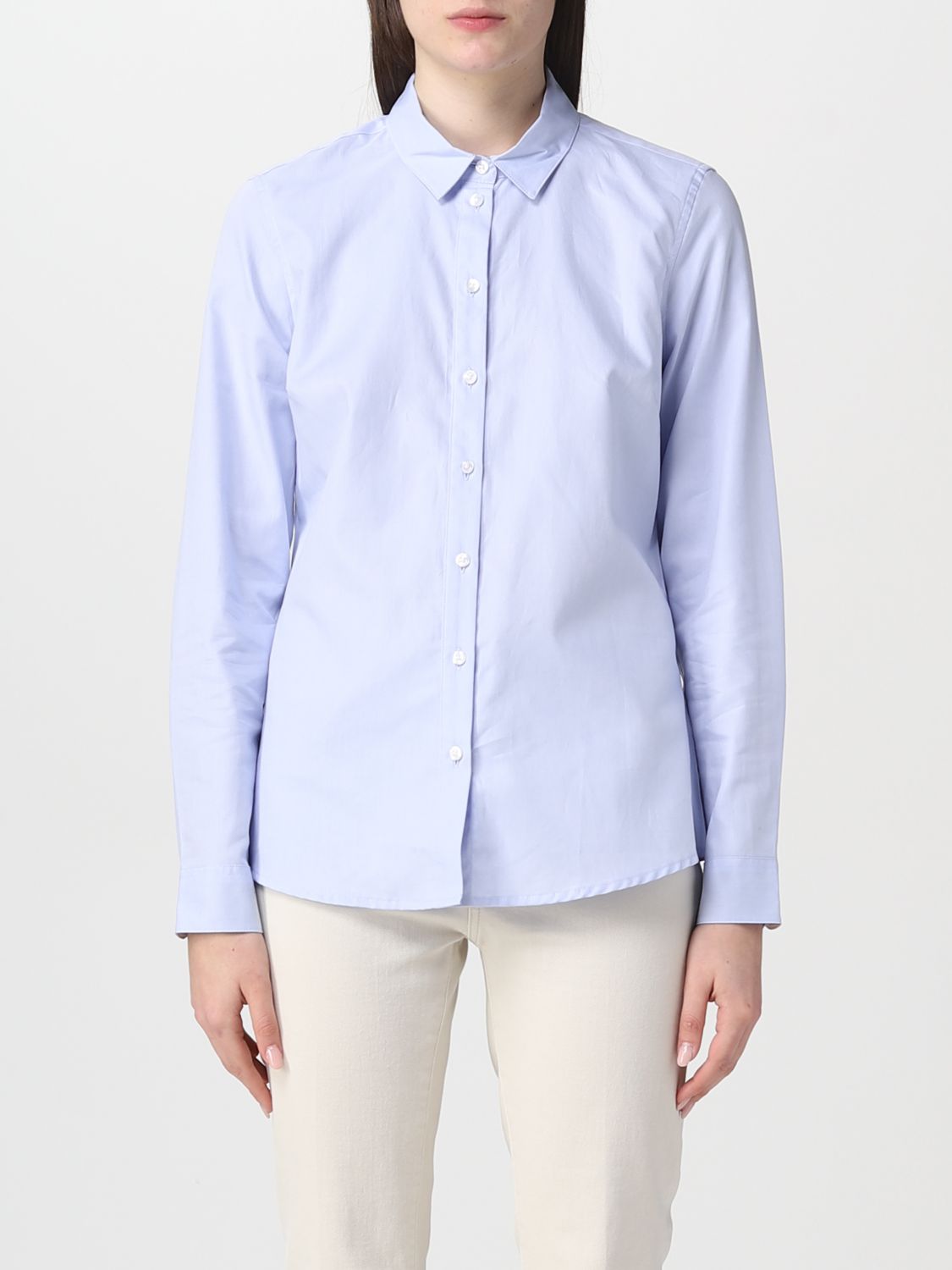 Barbour Shirt  Woman Color Gnawed Blue