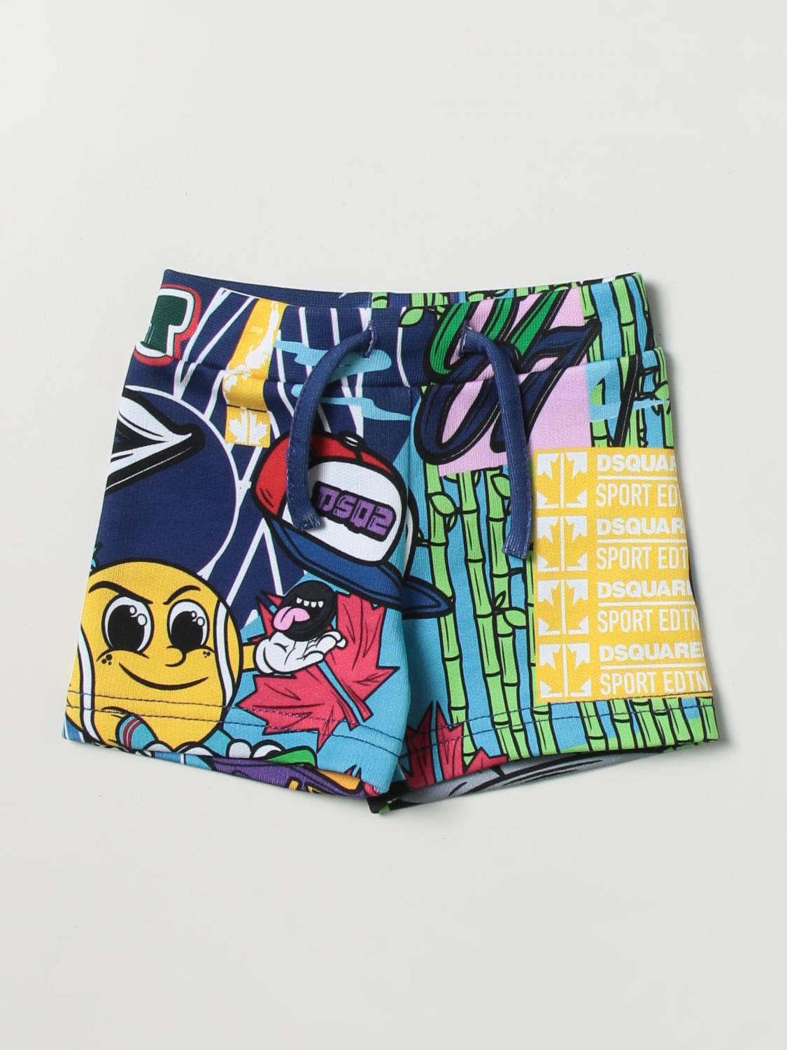DSQUARED2 JUNIOR SWIMSUIT DSQUARED2 JUNIOR KIDS COLOR MULTICOLOR D96419005