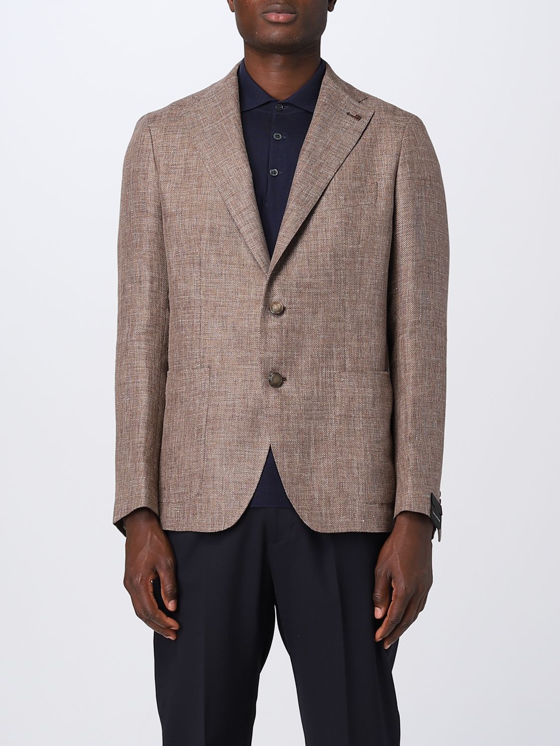 TAGLIATORE: jacket for man - Brown | Tagliatore jacket