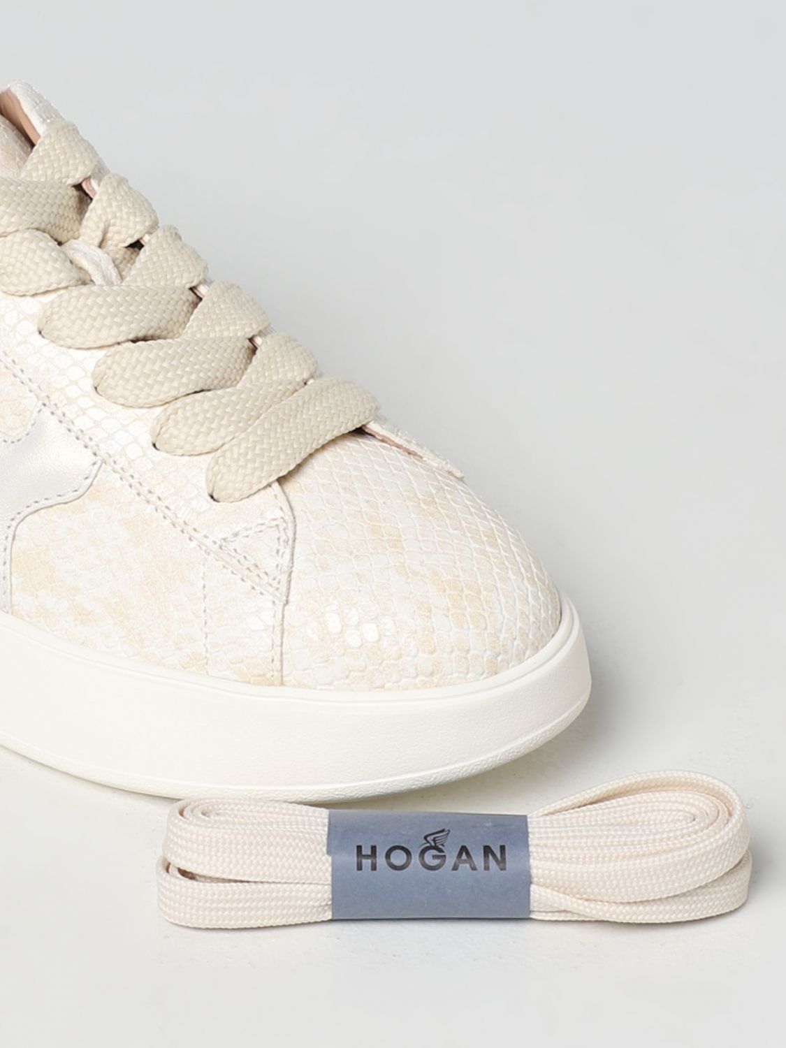 Sneakers Hogan: Hogan sneakers for woman beige 4