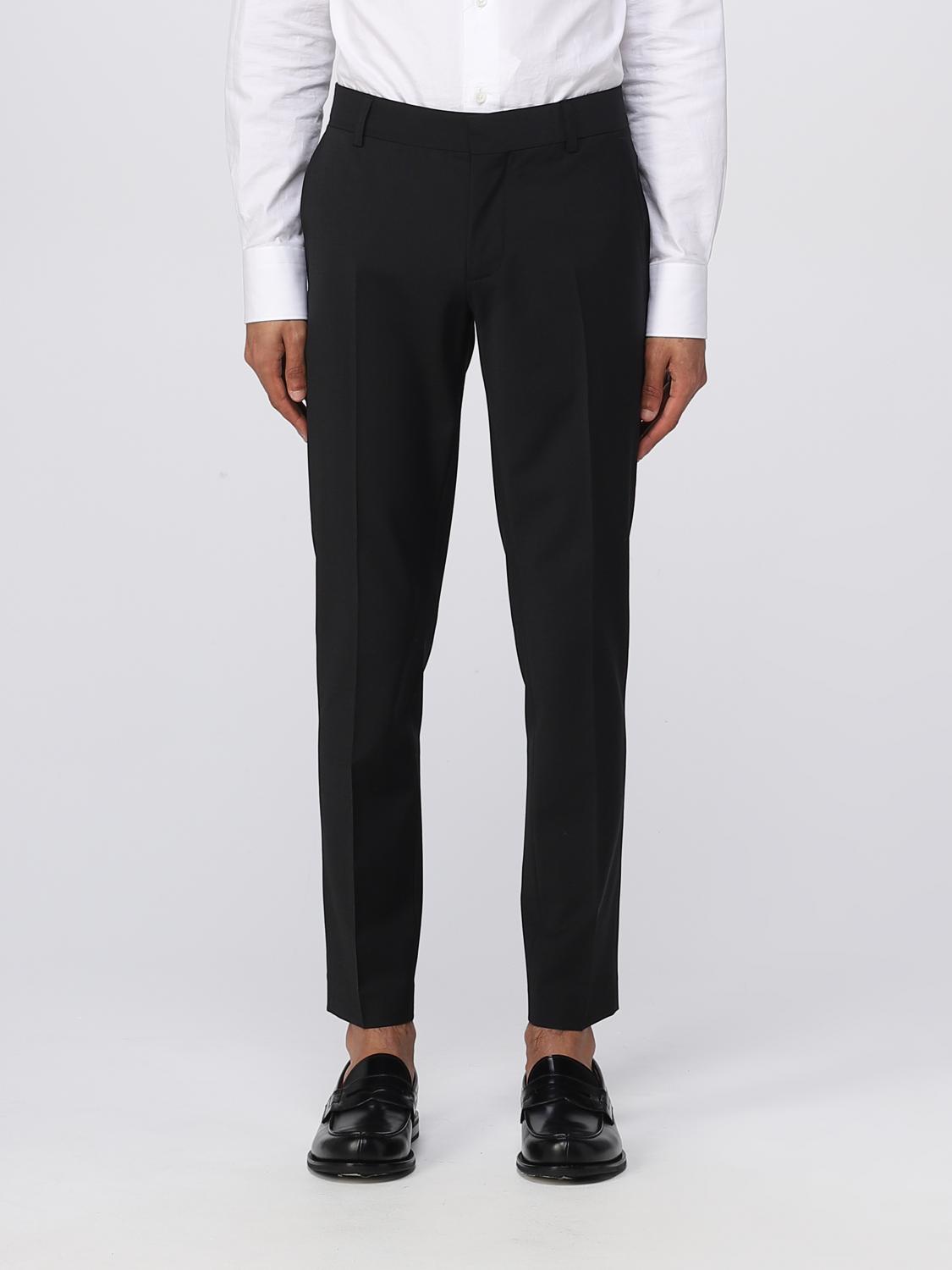 Trousers Daniele Alessandrini: Daniele Alessandrini trousers for men black 1