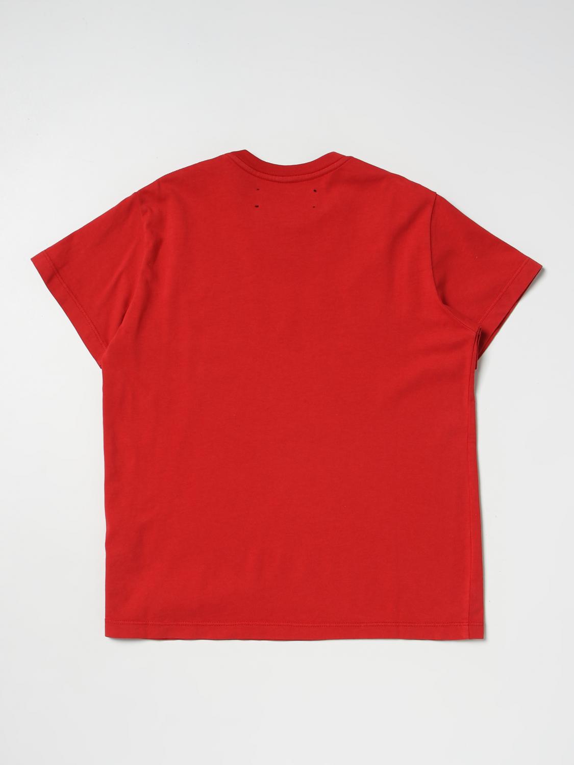T-shirt Amiri: T-shirt Amiri in cotone con logo rosso 2