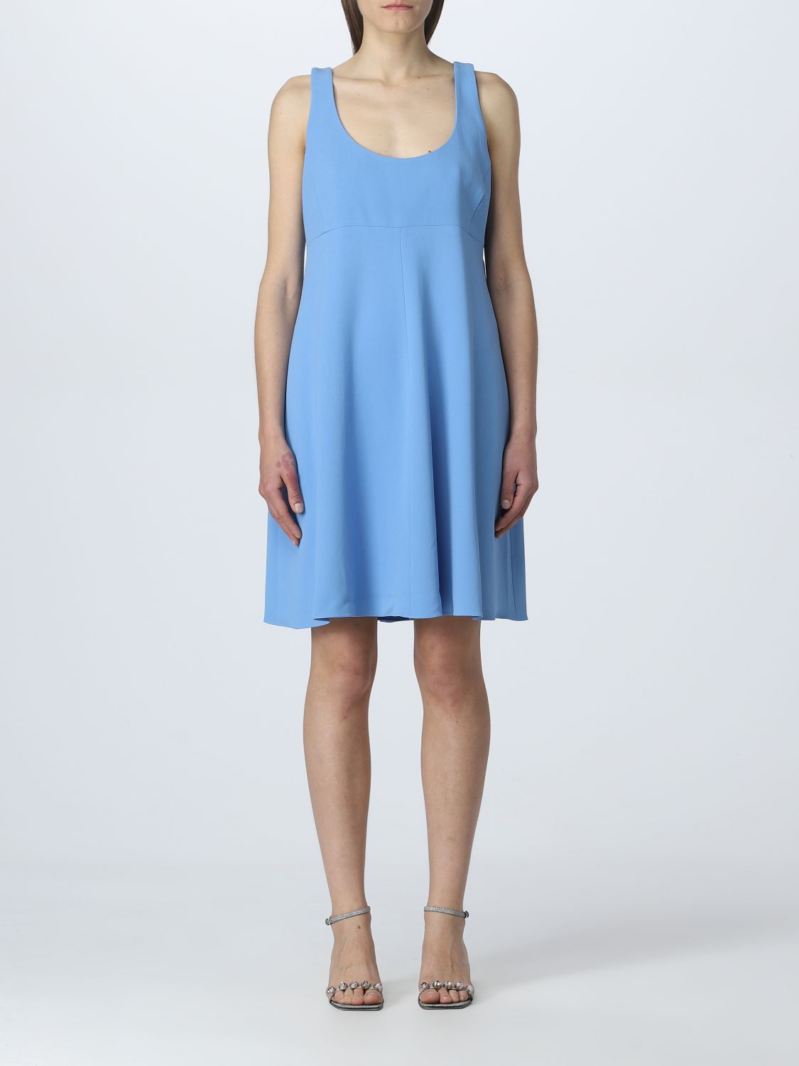 Emporio Armani Dress  Woman Colour Sky Blue