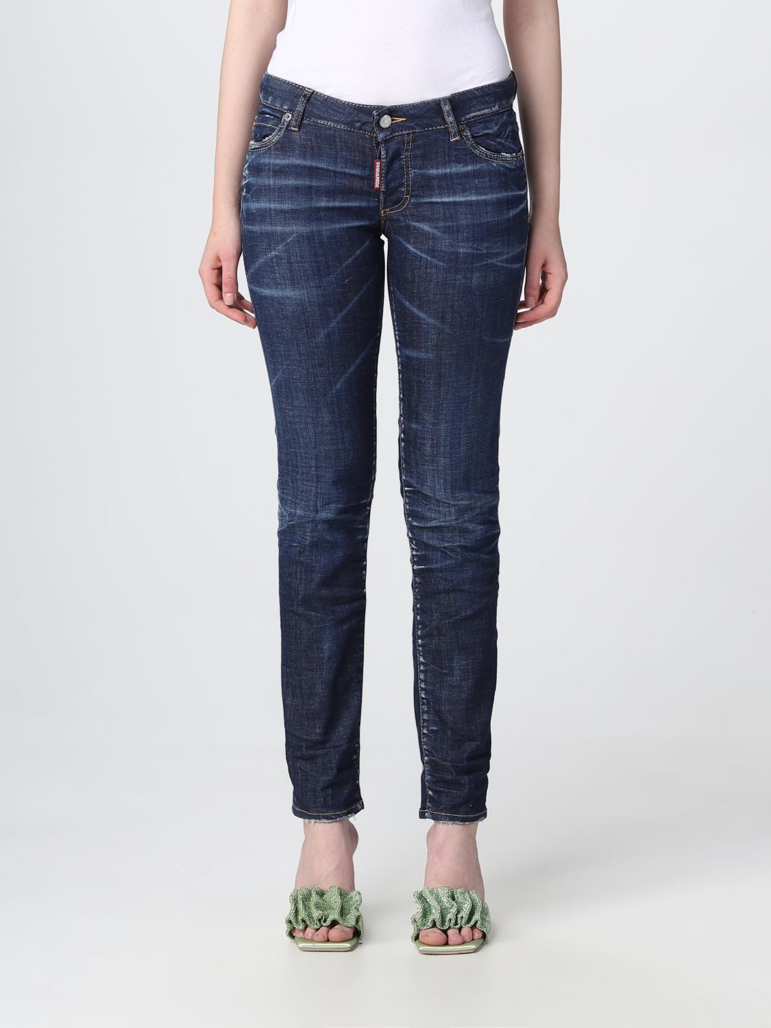 Dsquared2 Jeans  Woman In Navy