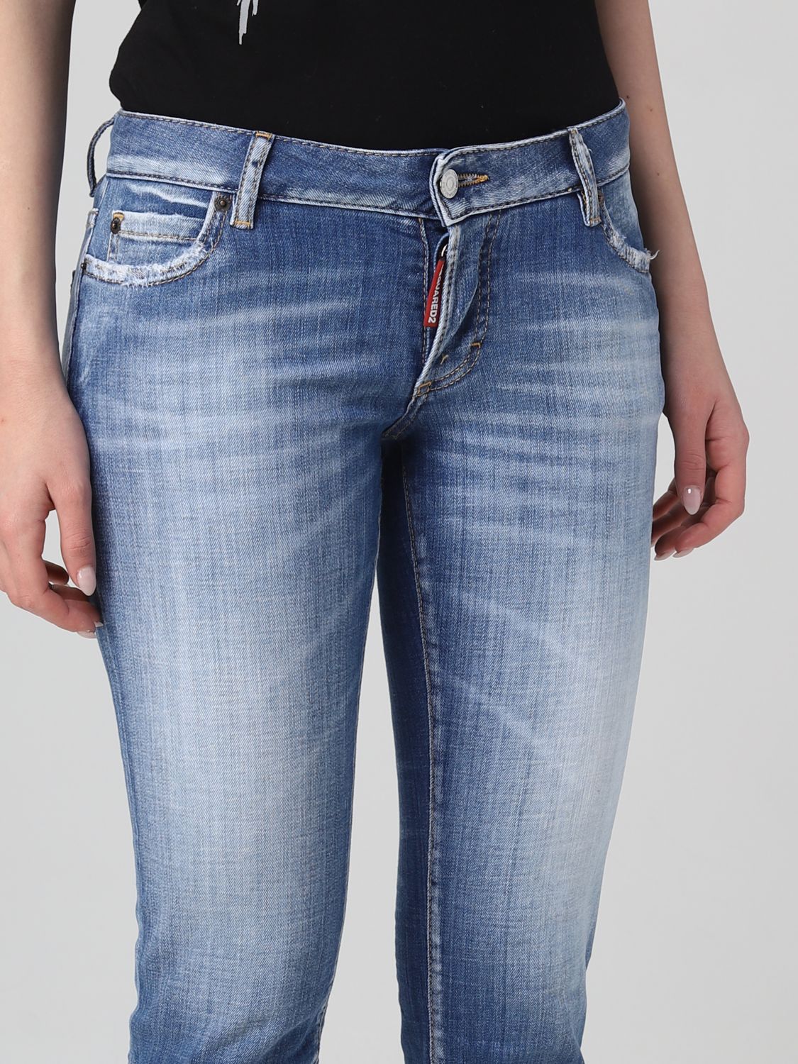 Jeans Dsquared2: Jeans Dsquared2 in denim blue navy 3
