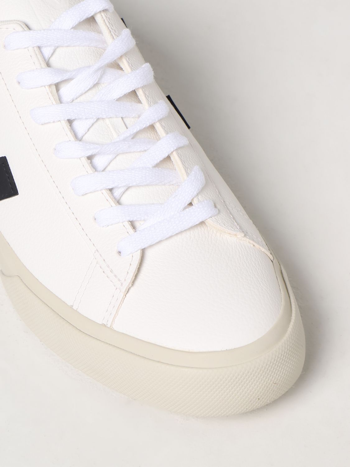 Sneakers Veja: Sneakers Campo Chromefree Veja in pelle a grana bianco 4