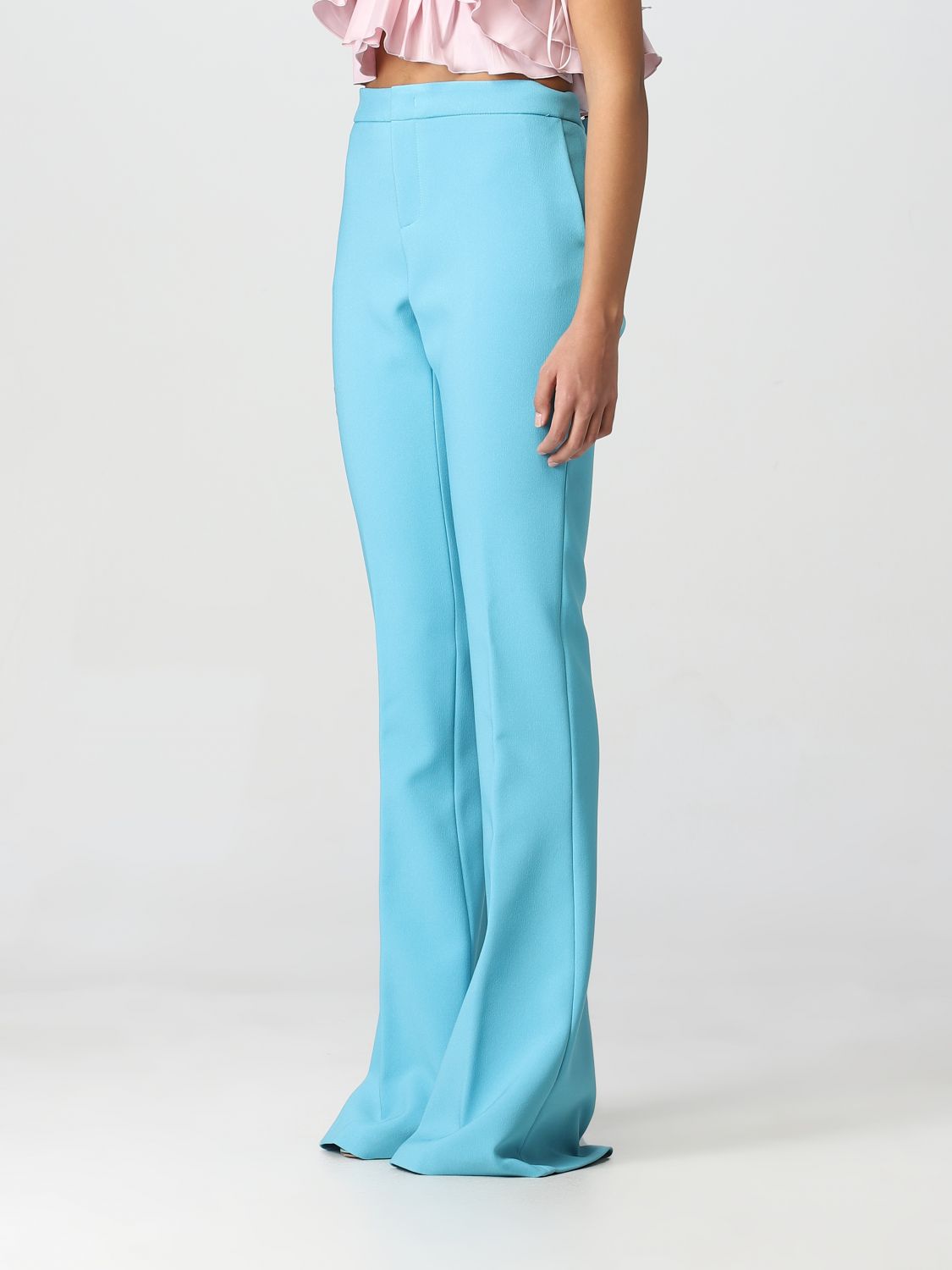Pantalon Blumarine: Pantalon Blumarine femme bleu azur 4