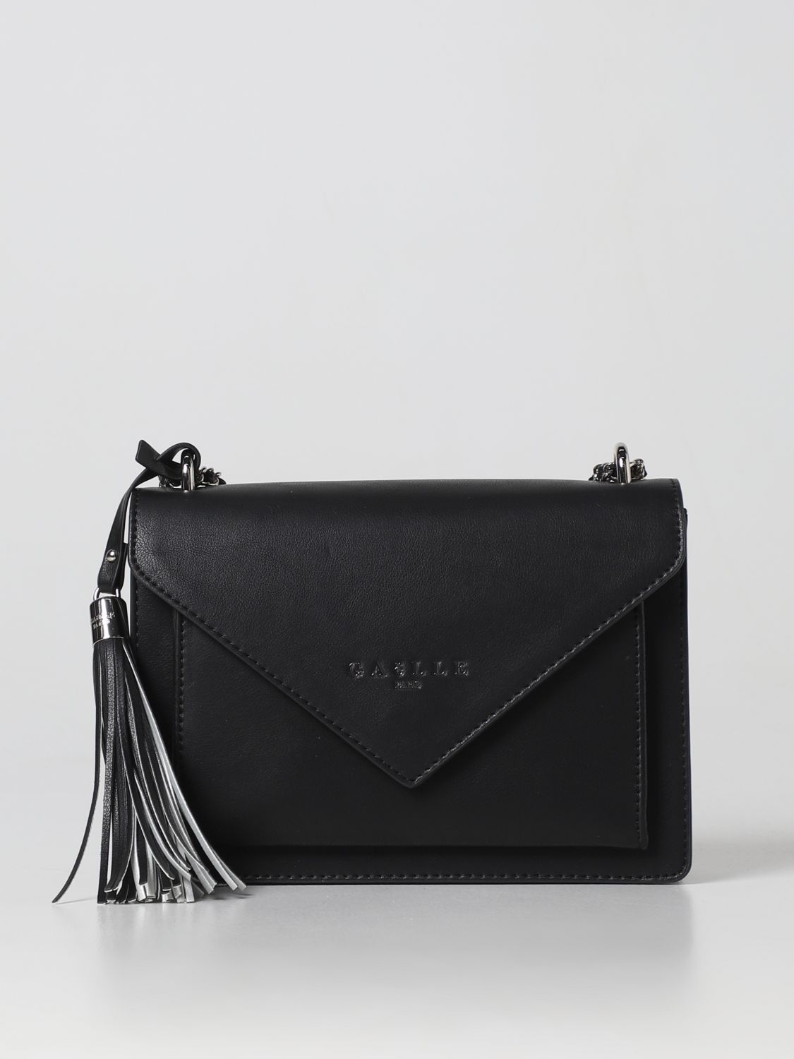 GAËLLE PARIS: shoulder bag for woman - Black | Gaëlle Paris shoulder ...