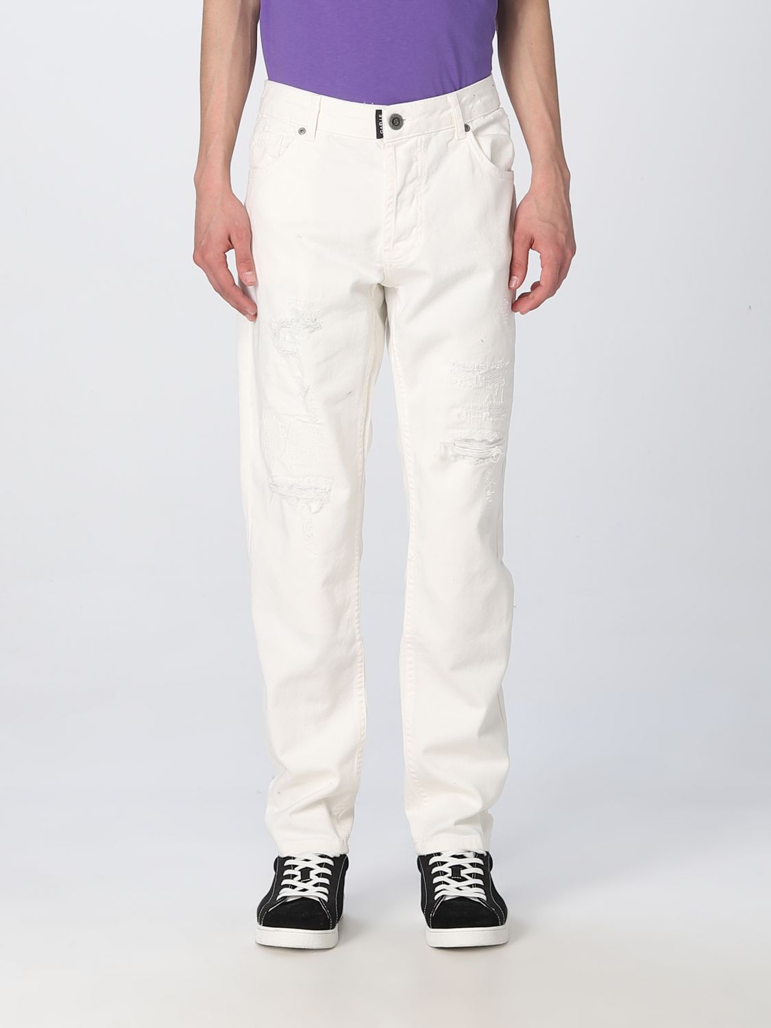 jeans gaëlle paris men colour white