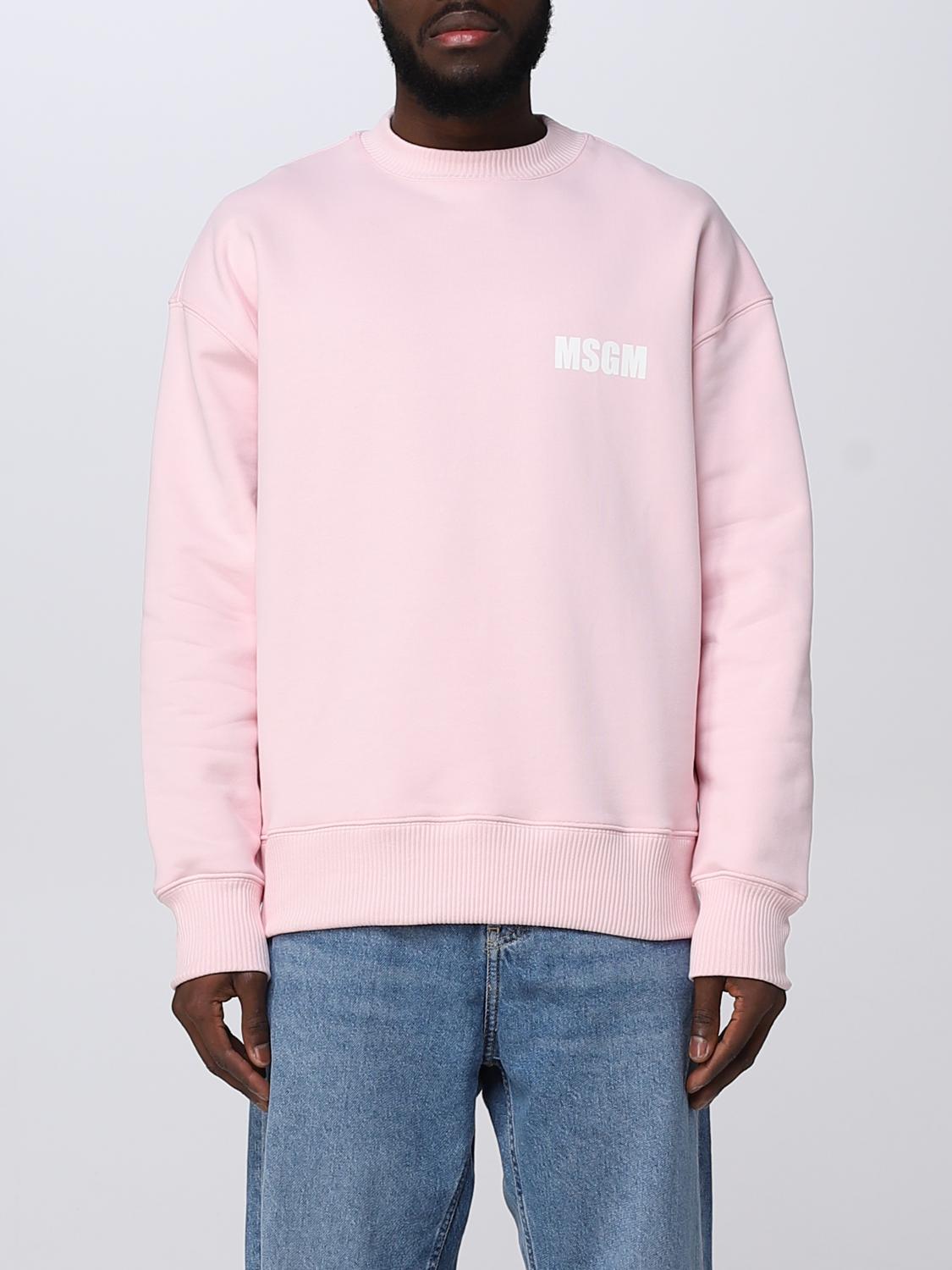 Msgm Sweatshirt  Men In Pink