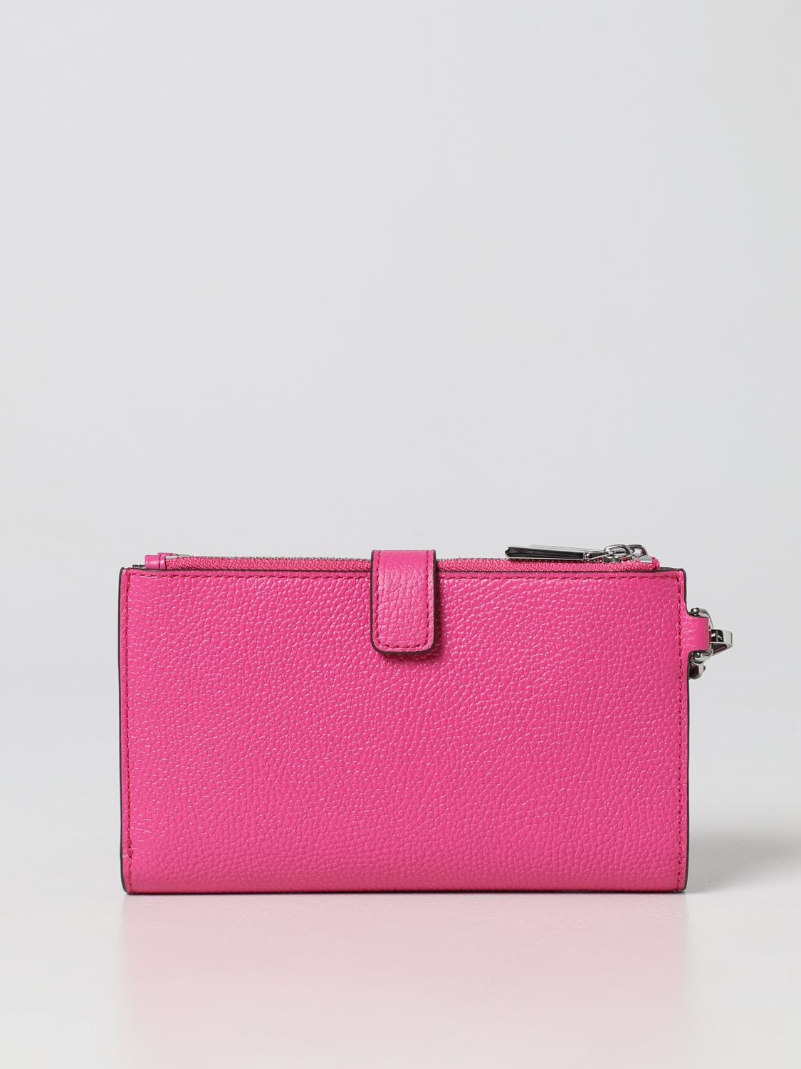 MICHAEL KORS: wallet for woman - Cherry | Michael Kors wallet 34F9SAFW4L  online on 