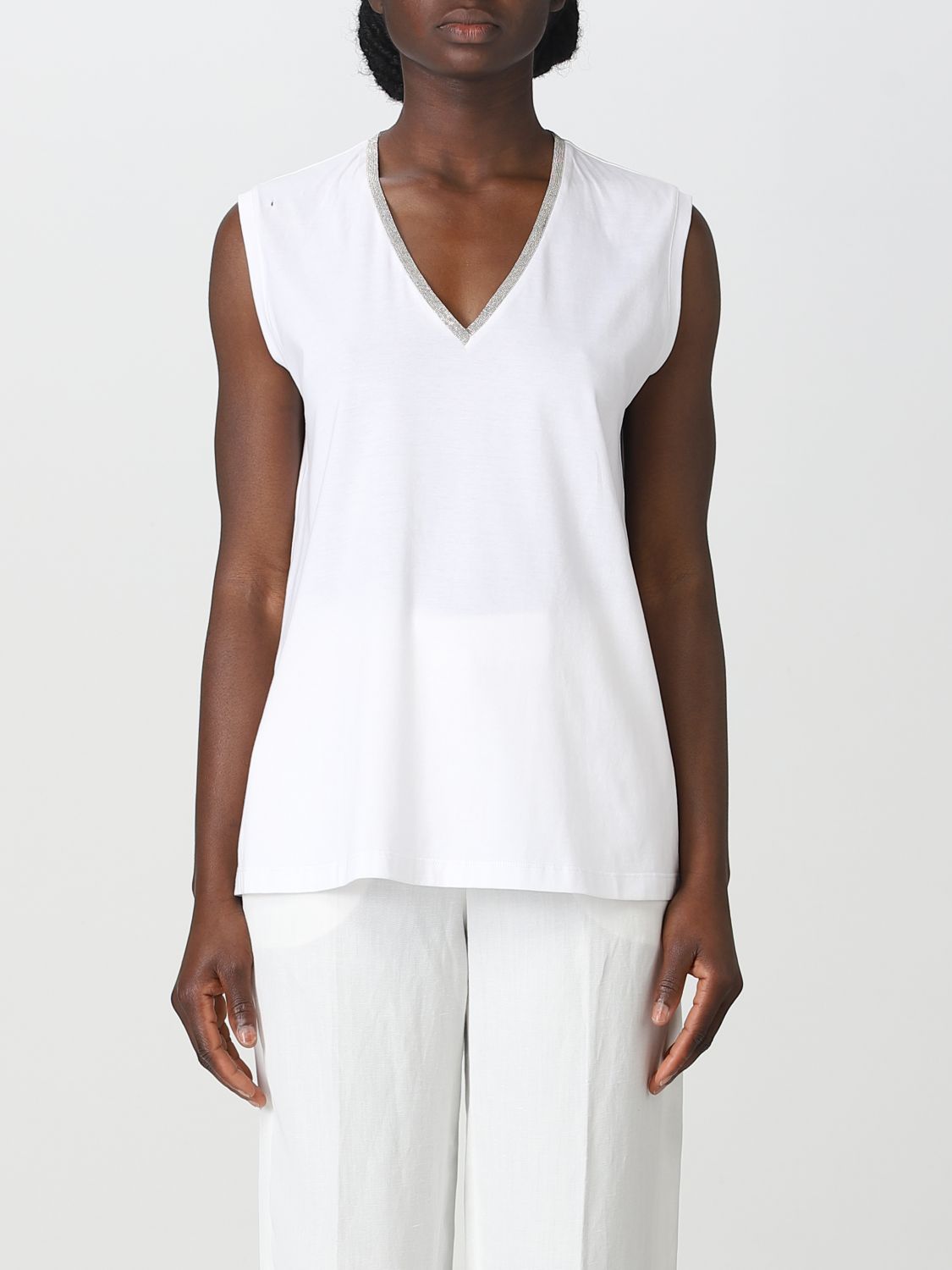 Fabiana Filippi T-shirt  Damen Farbe Weiss In White