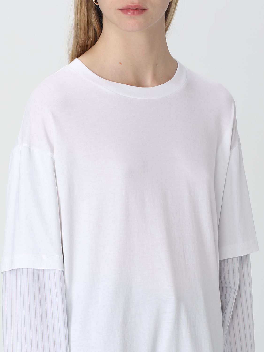 MM6 MAISON MARGIELA: t-shirt for women - White | Mm6 Maison