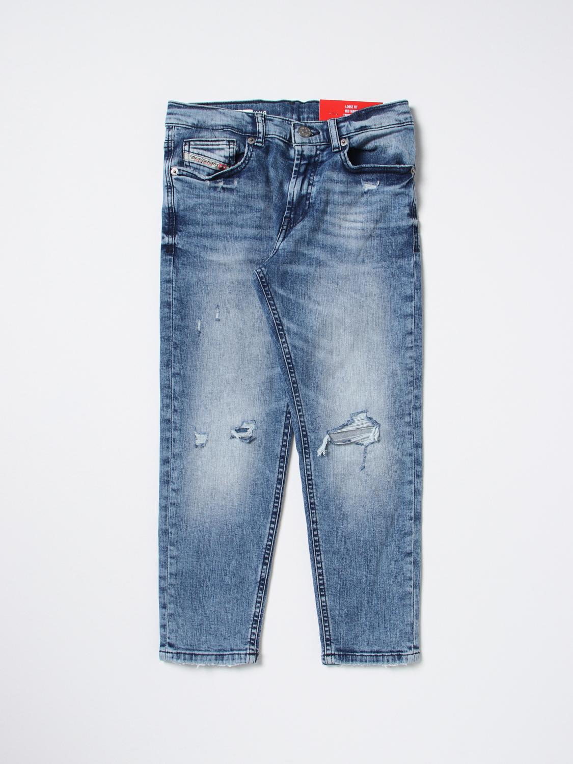 DIESEL: jeans for boys - Denim | Diesel jeans J00801KXBHP online on