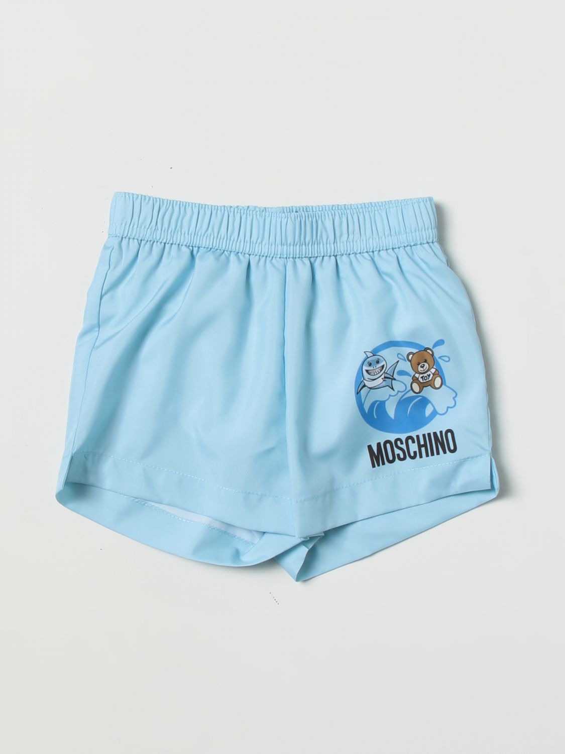 Moschino Baby Swimsuit  Kids Color Gnawed Blue