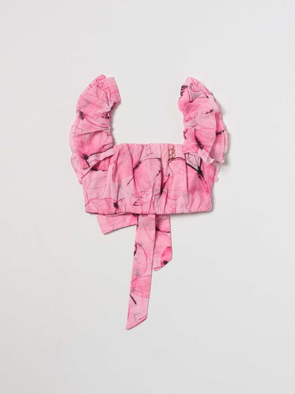 Miss Blumarine Top  Kids Color Pink In Pink