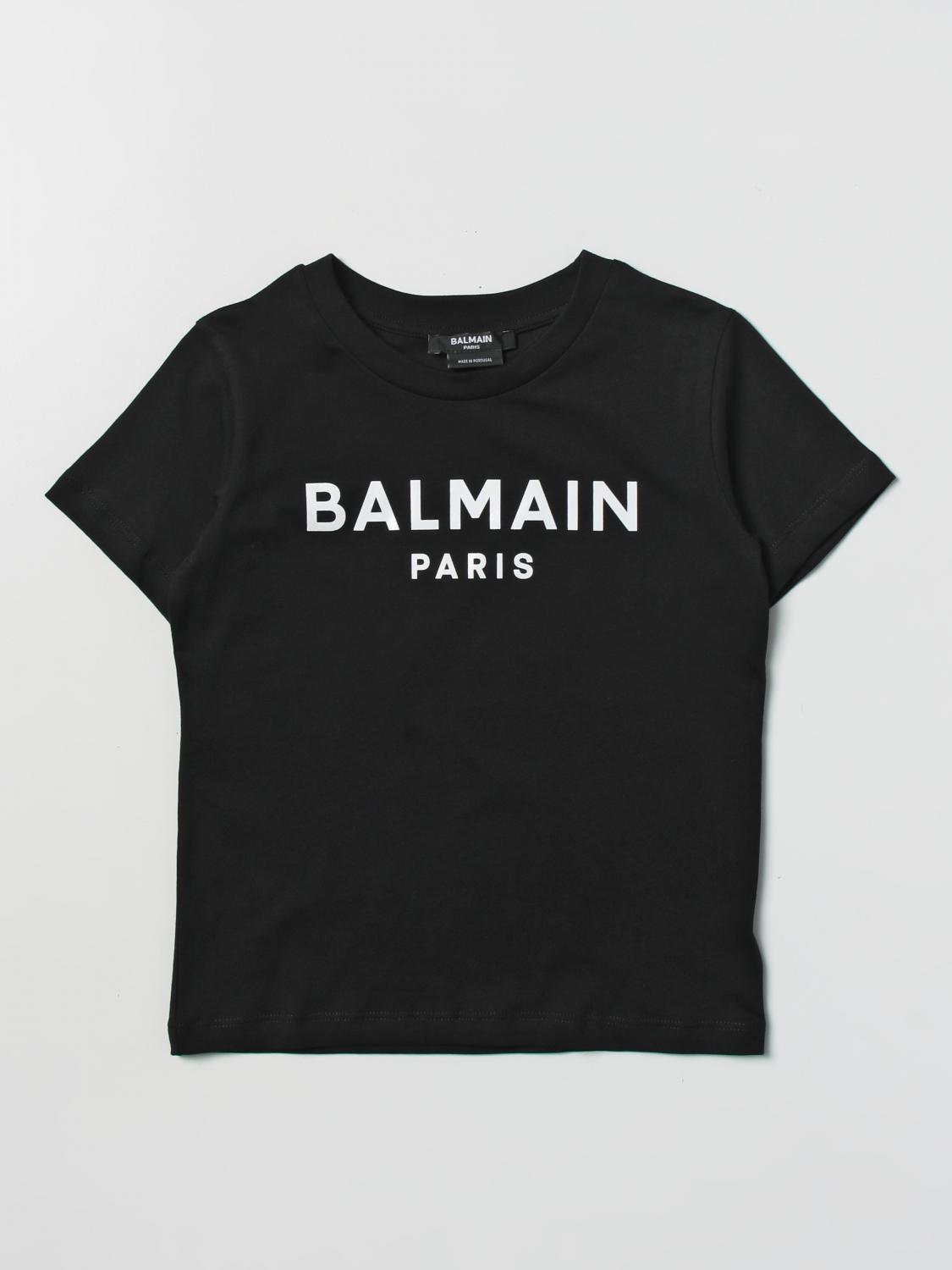 Balmain T-shirt  Kids Kids In Black
