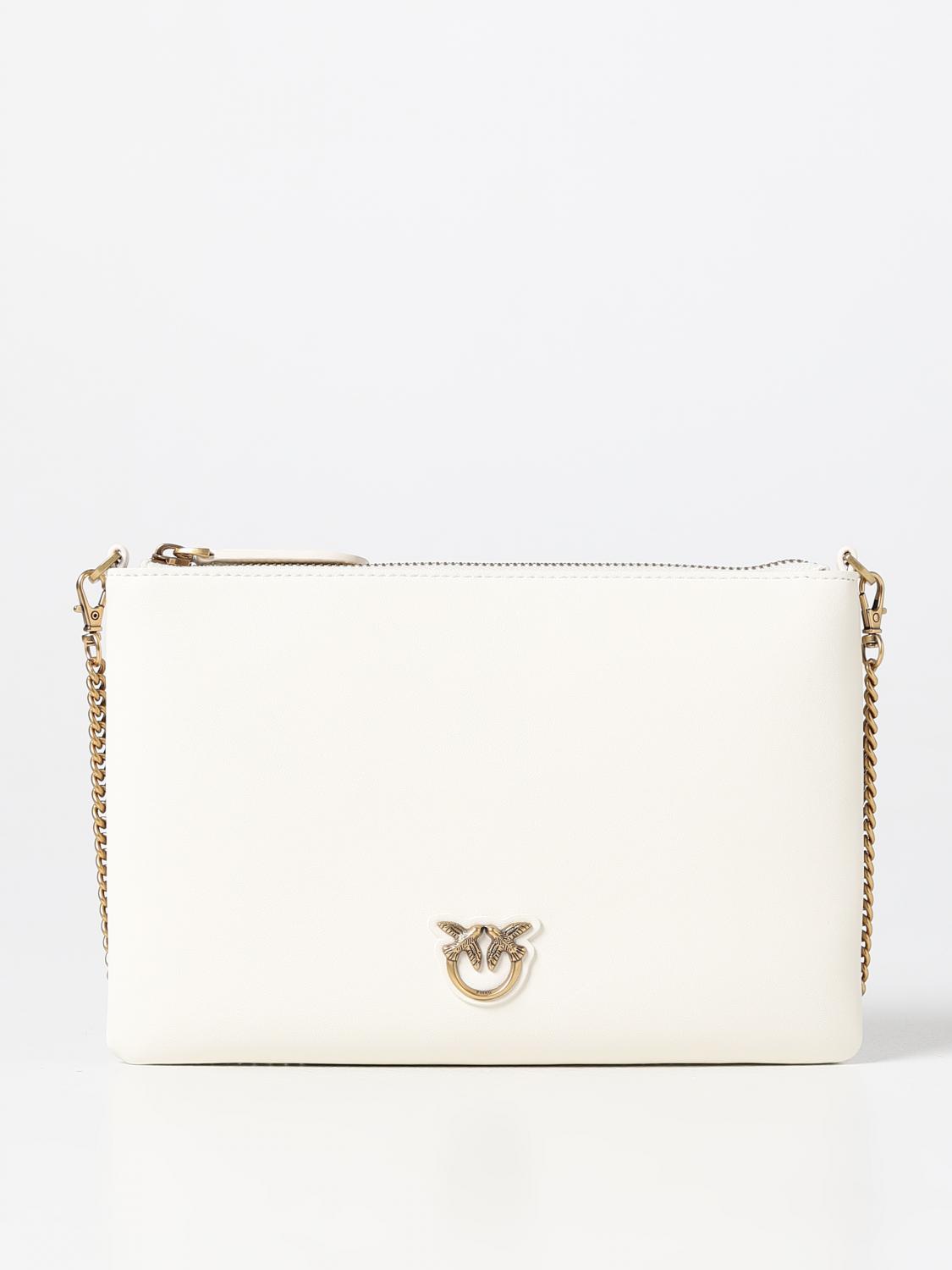 PINKO crossbody bags for woman Ivory Pinko crossbody bags