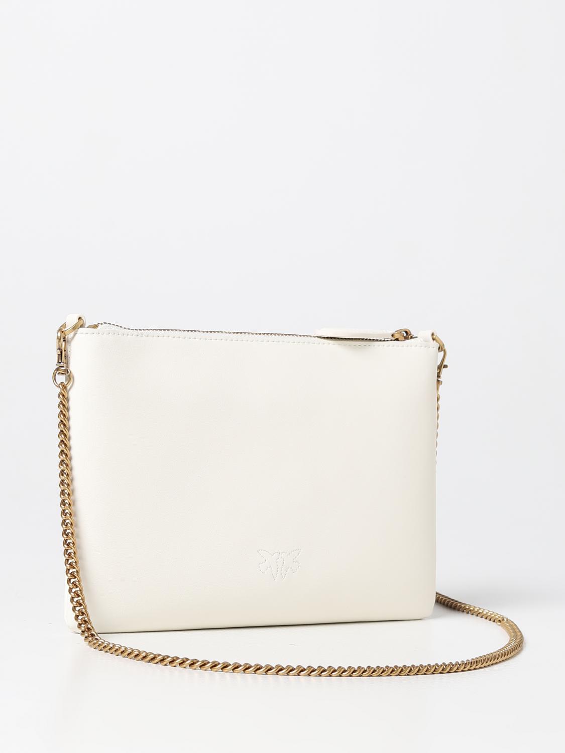 PINKO crossbody bags for woman Ivory Pinko crossbody bags