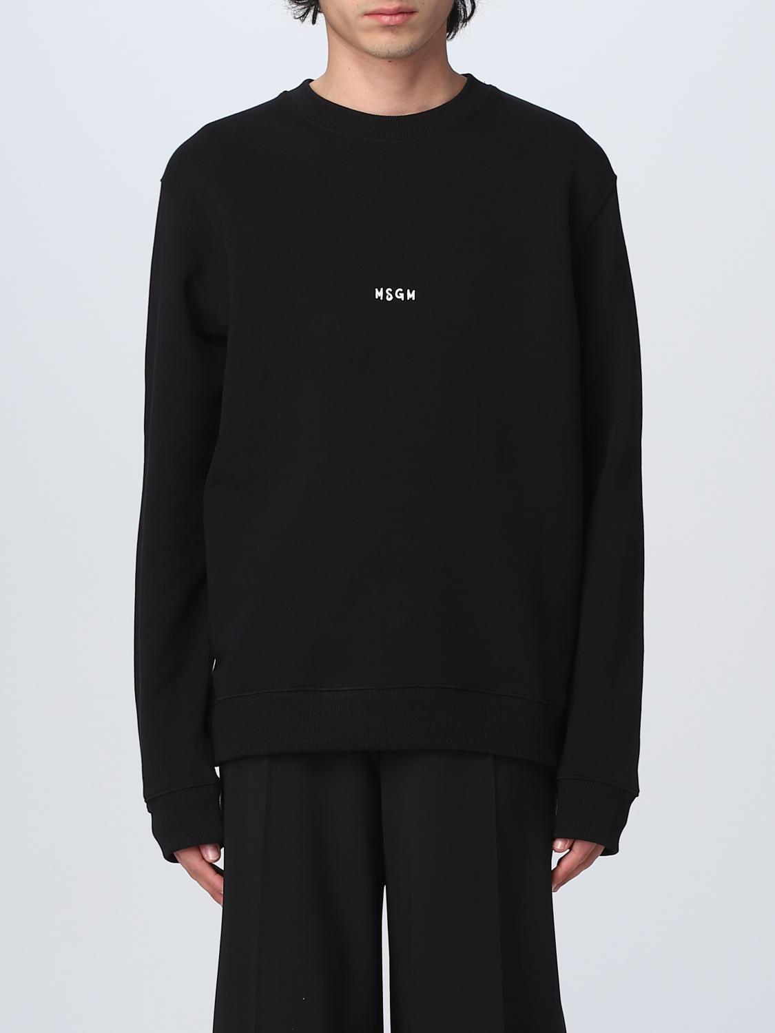 Msgm Sweatshirt  Men In Black