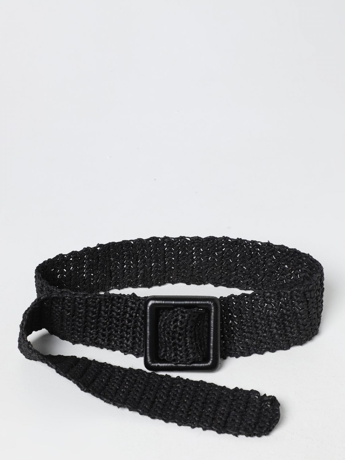 LIVIANA CONTI: belt for woman - Black | Liviana Conti belt A3SB20 ...