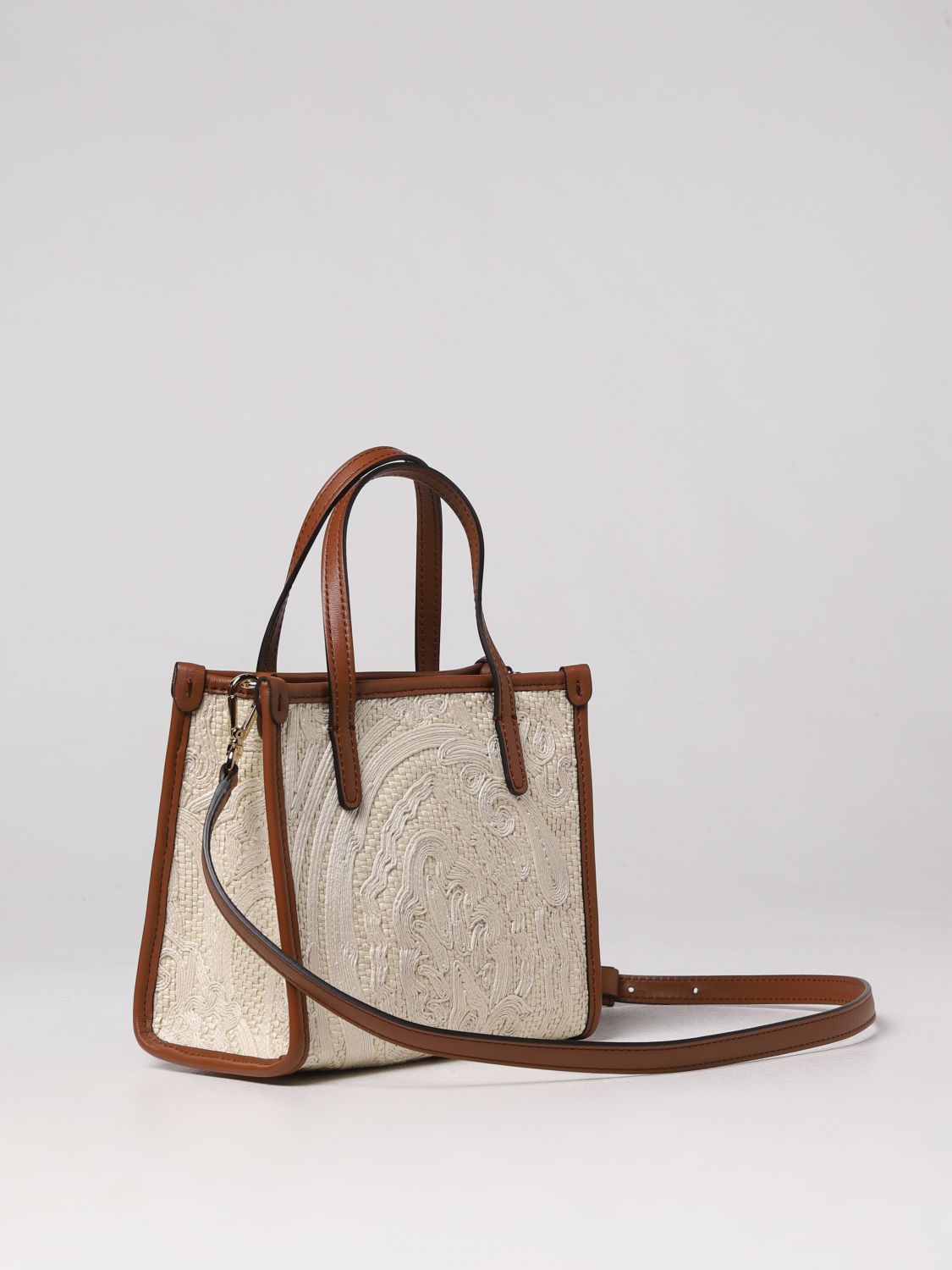 Totes bags Etro - Calfskin inserts printed handbag - 1H0518130750