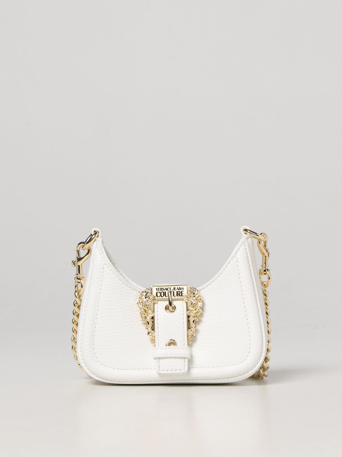VERSACE JEANS COUTURE: mini bag for woman - White Versace Jeans Couture mini 74VA4BFVZS413 online on GIGLIO.COM