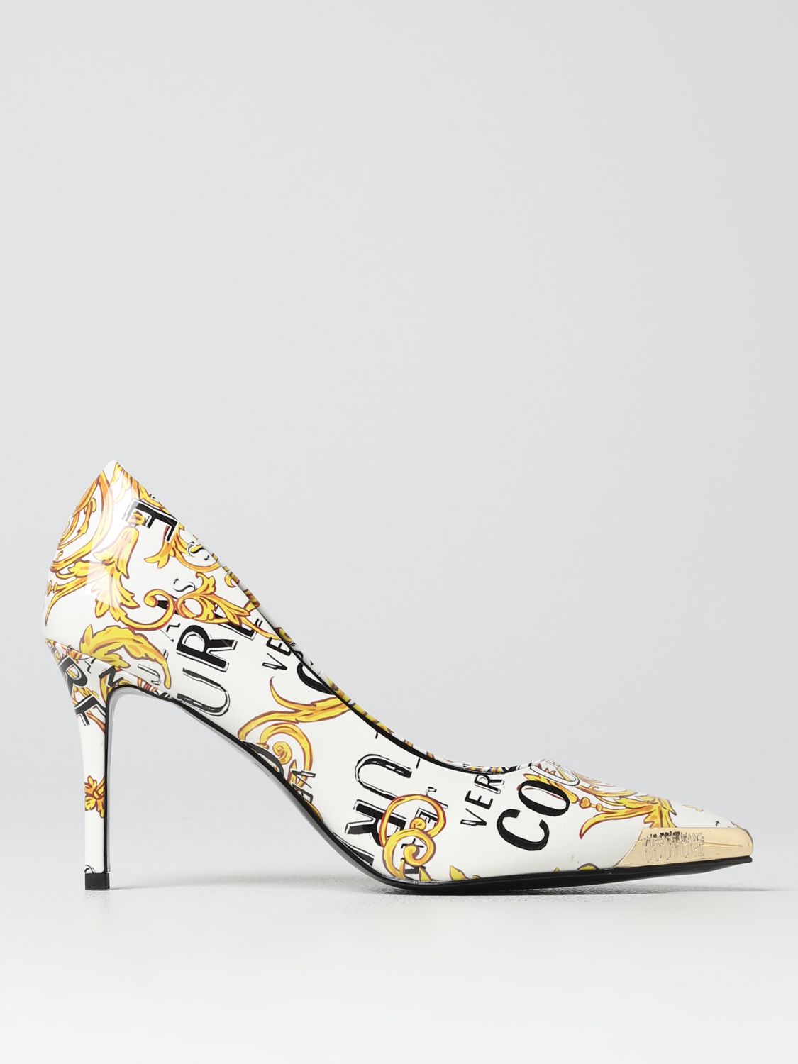 Versace Jeans Couture Court Shoes  Woman In White