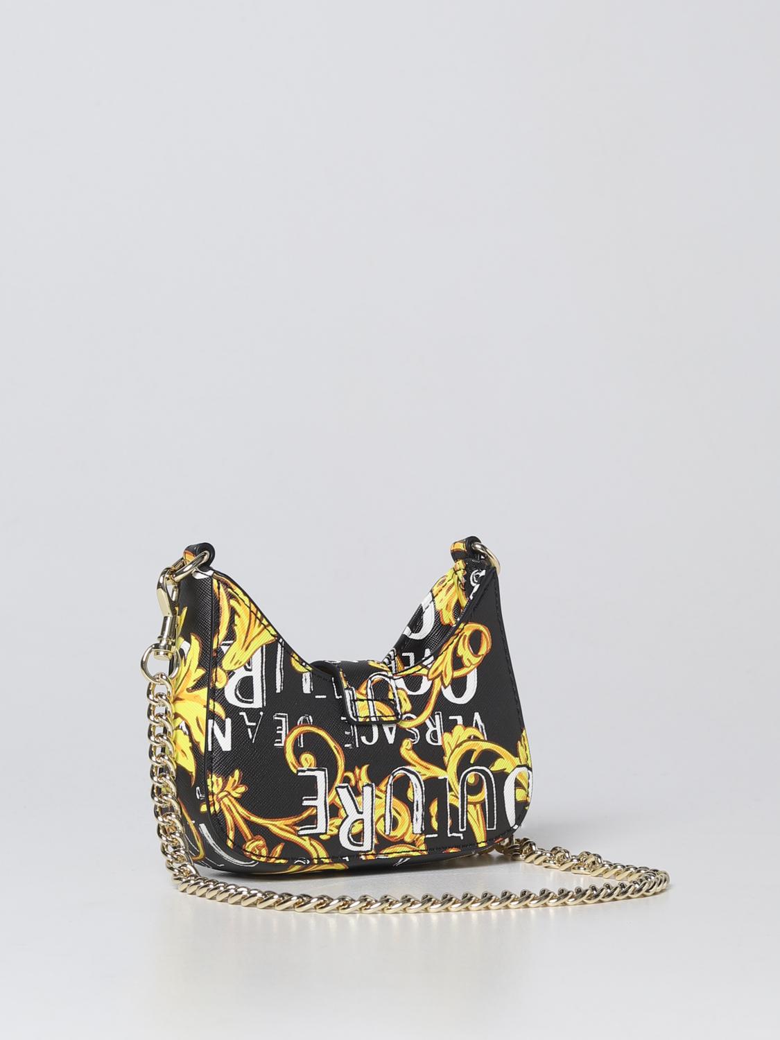 VERSACE JEANS COUTURE mini bag for woman Black Versace Jeans