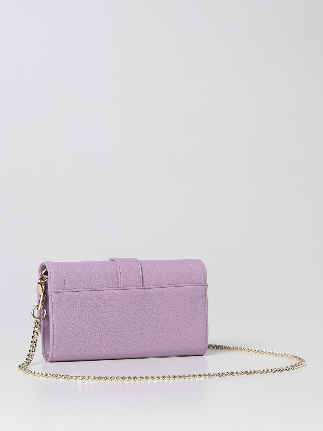 VERSACE JEANS COUTURE mini bag for woman Lilac Versace Jeans