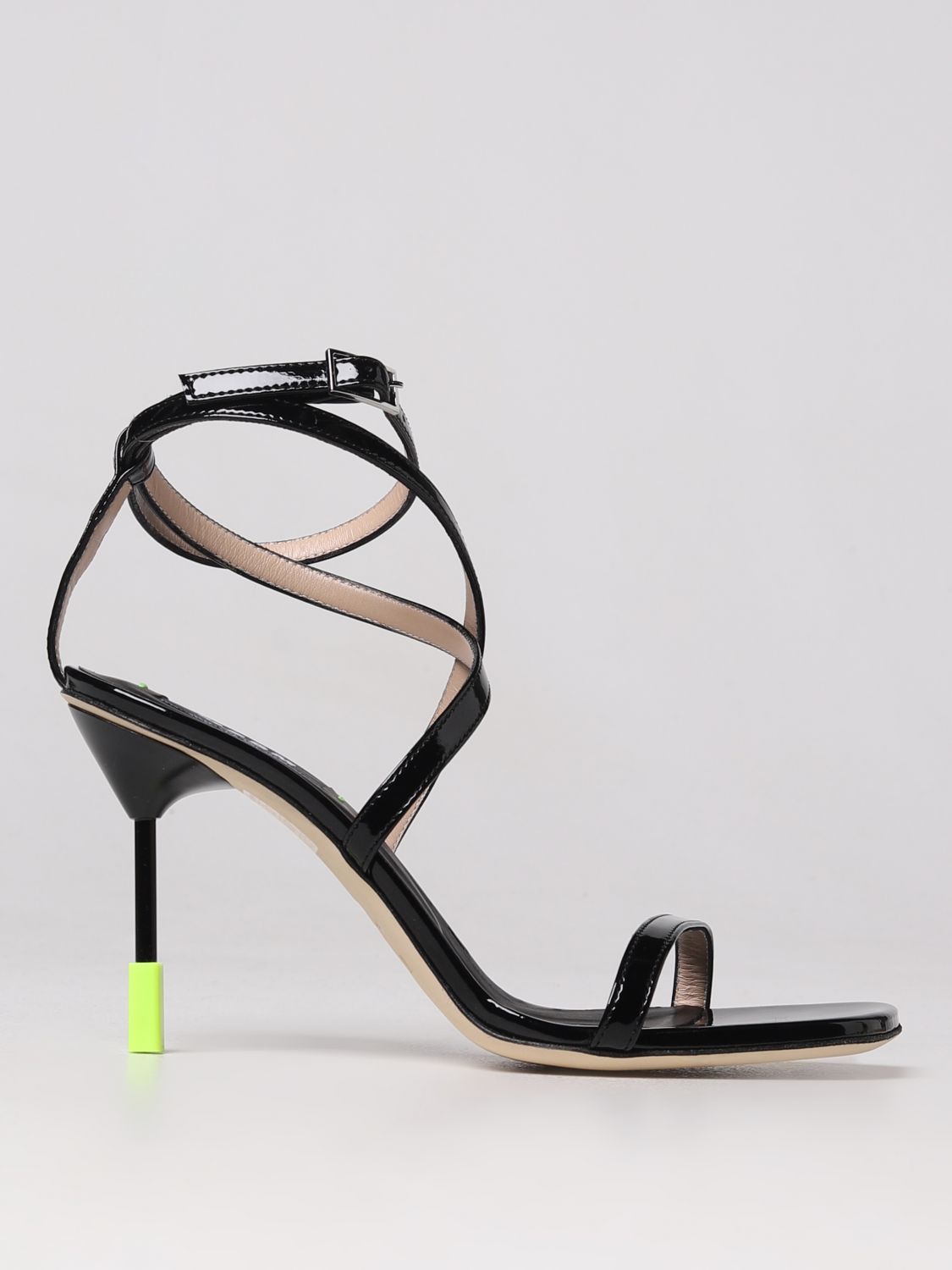 Msgm Heeled Sandals  Woman Color Black