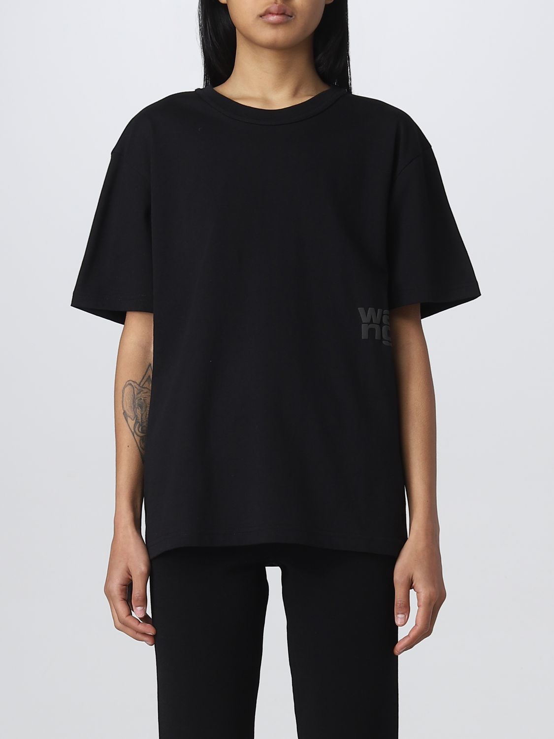 Alexander Wang T T-shirt T By Alexander Wang Woman Color Black