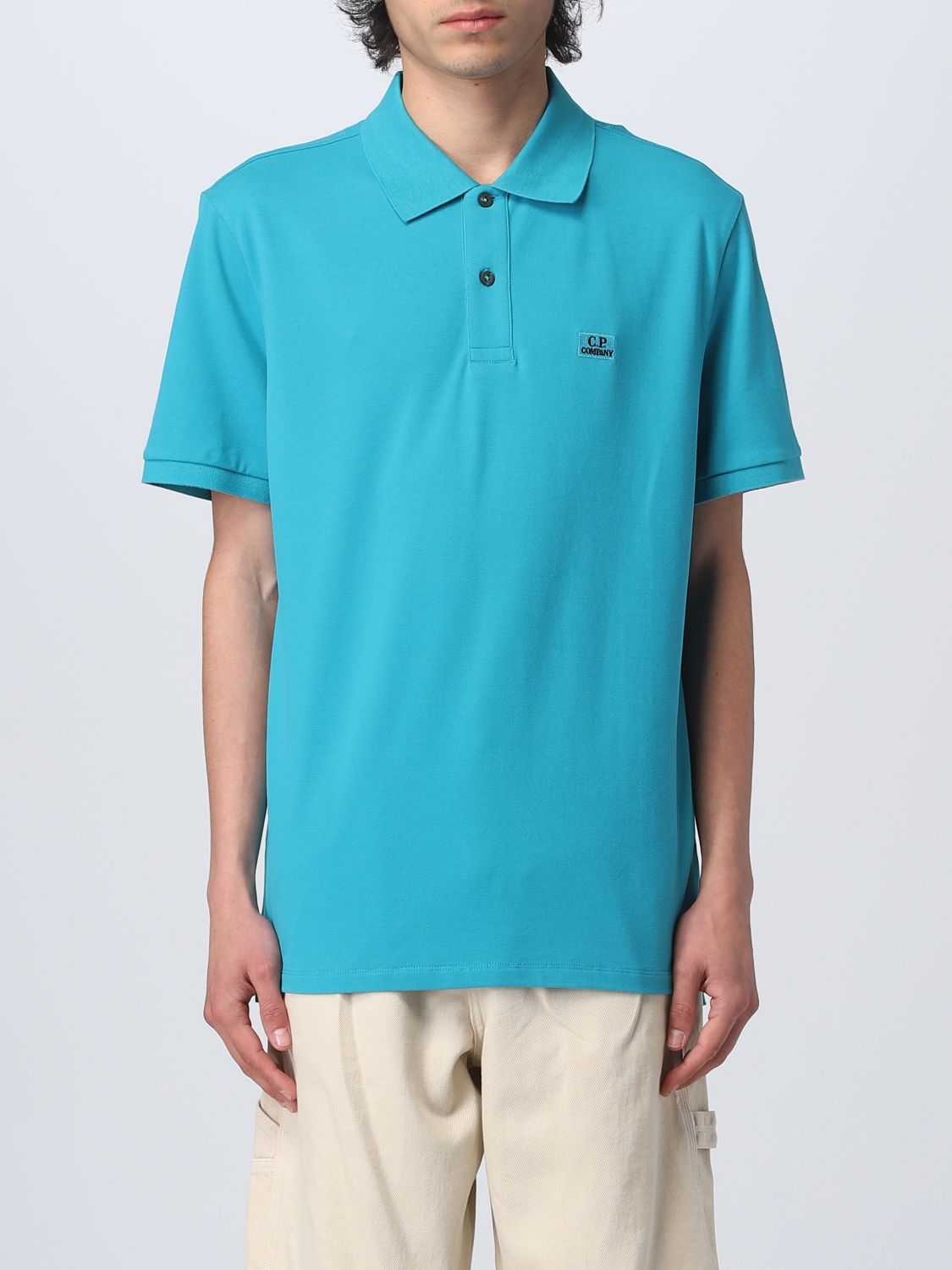 C.p. Company Polo Shirt  Men Color Blue 1