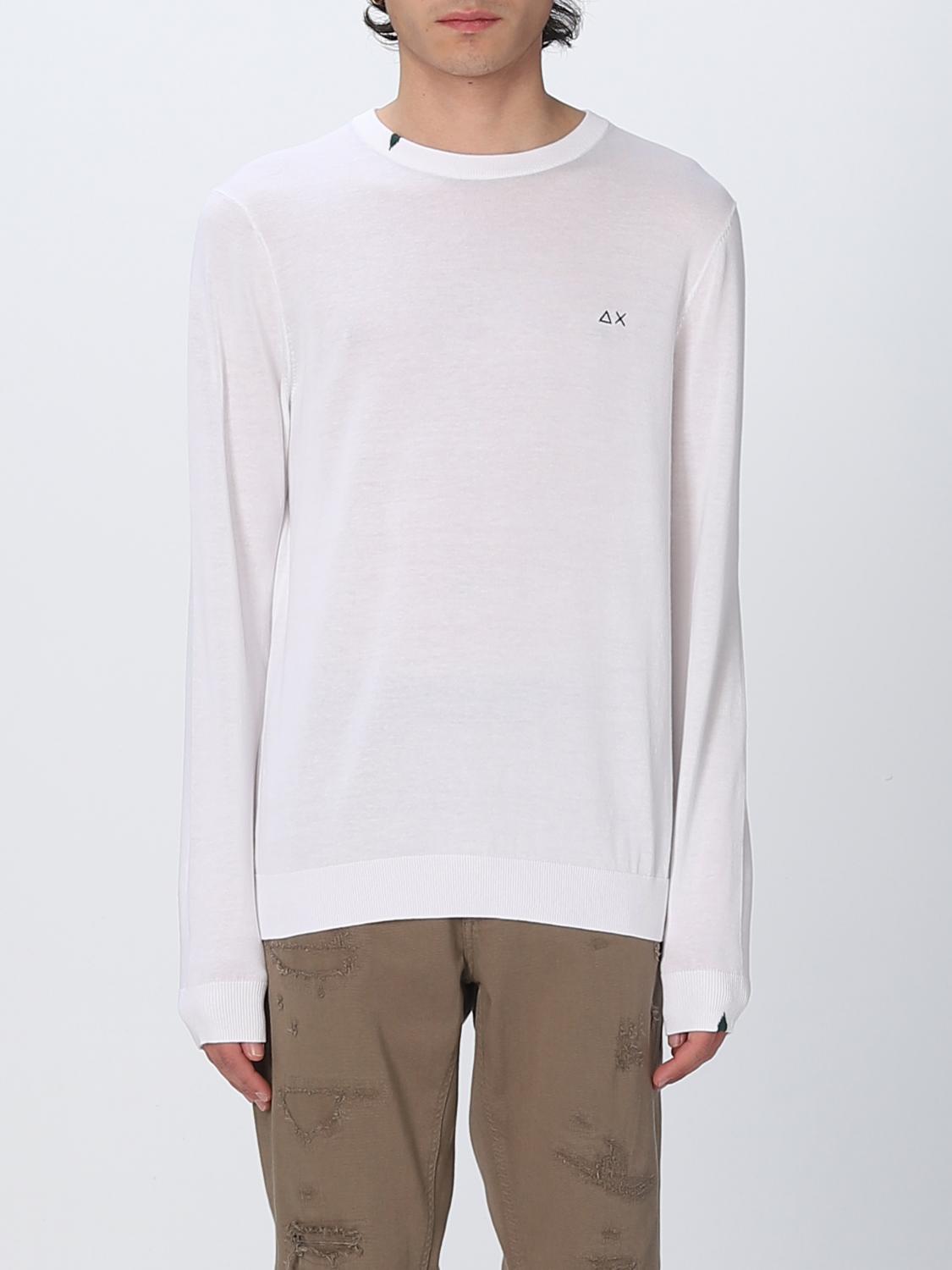 Sun 68 Sweater  Men Color White In White